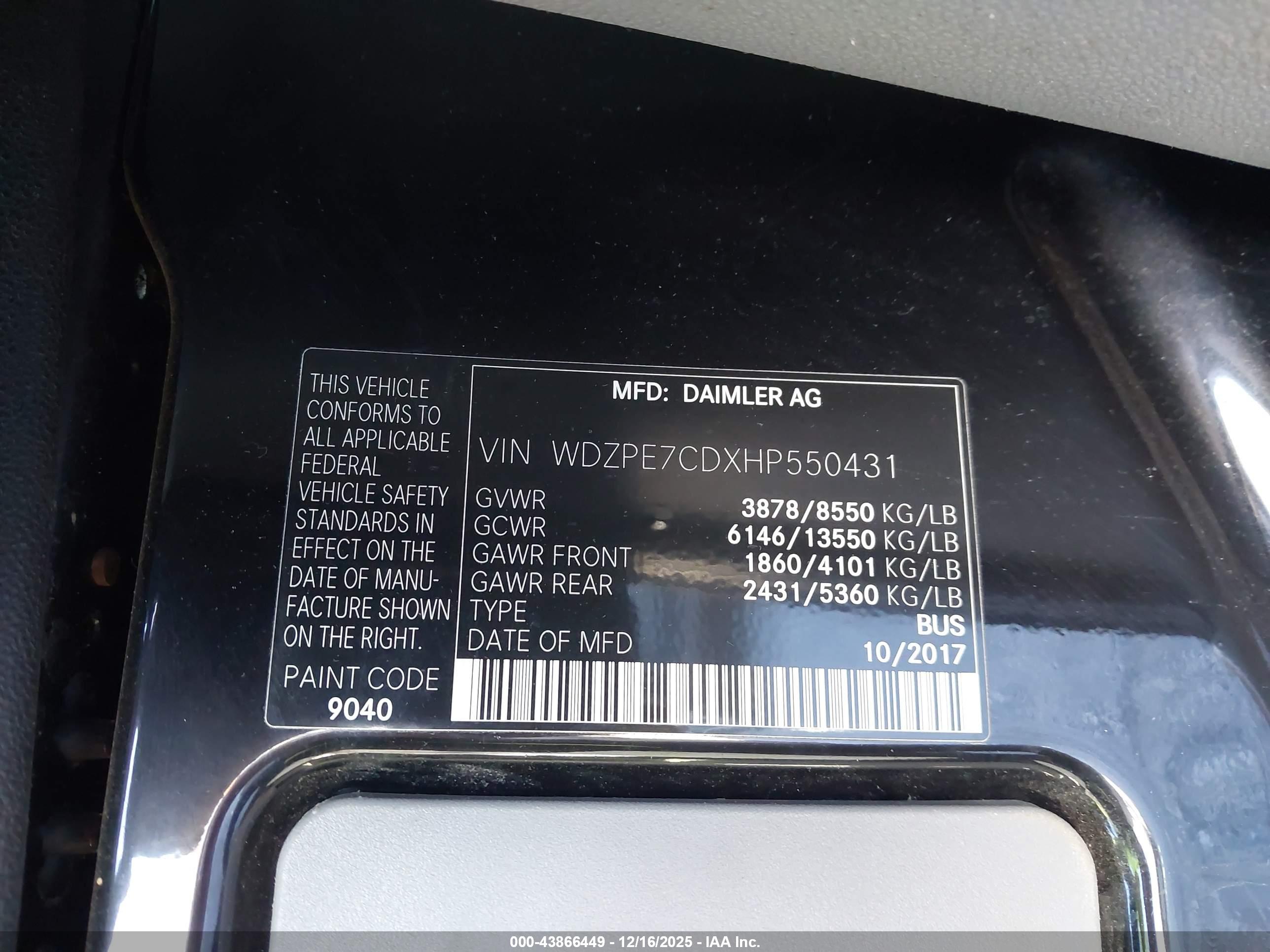 MERCEDES-BENZ SPRINTER image 9