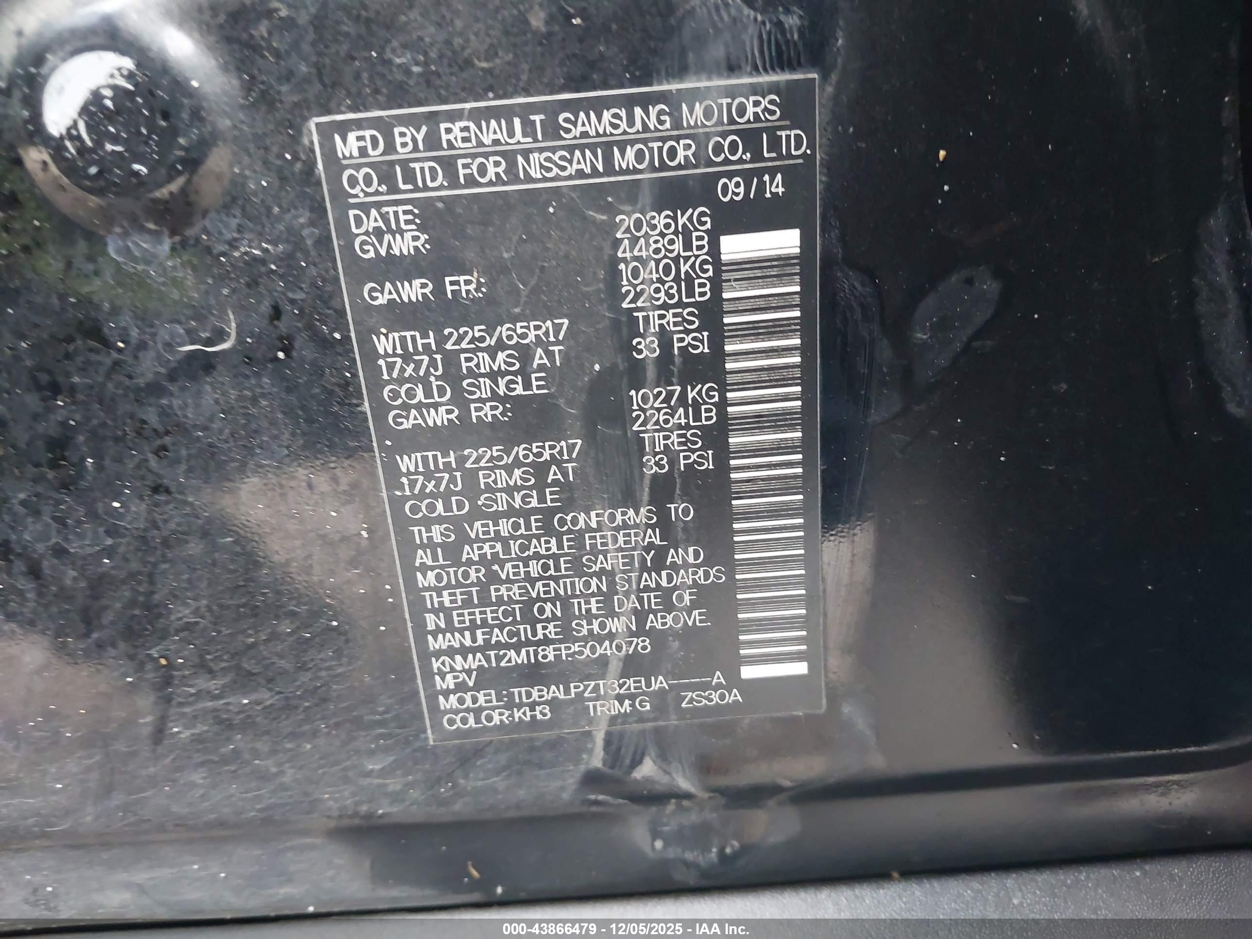 NISSAN ROGUE image 9
