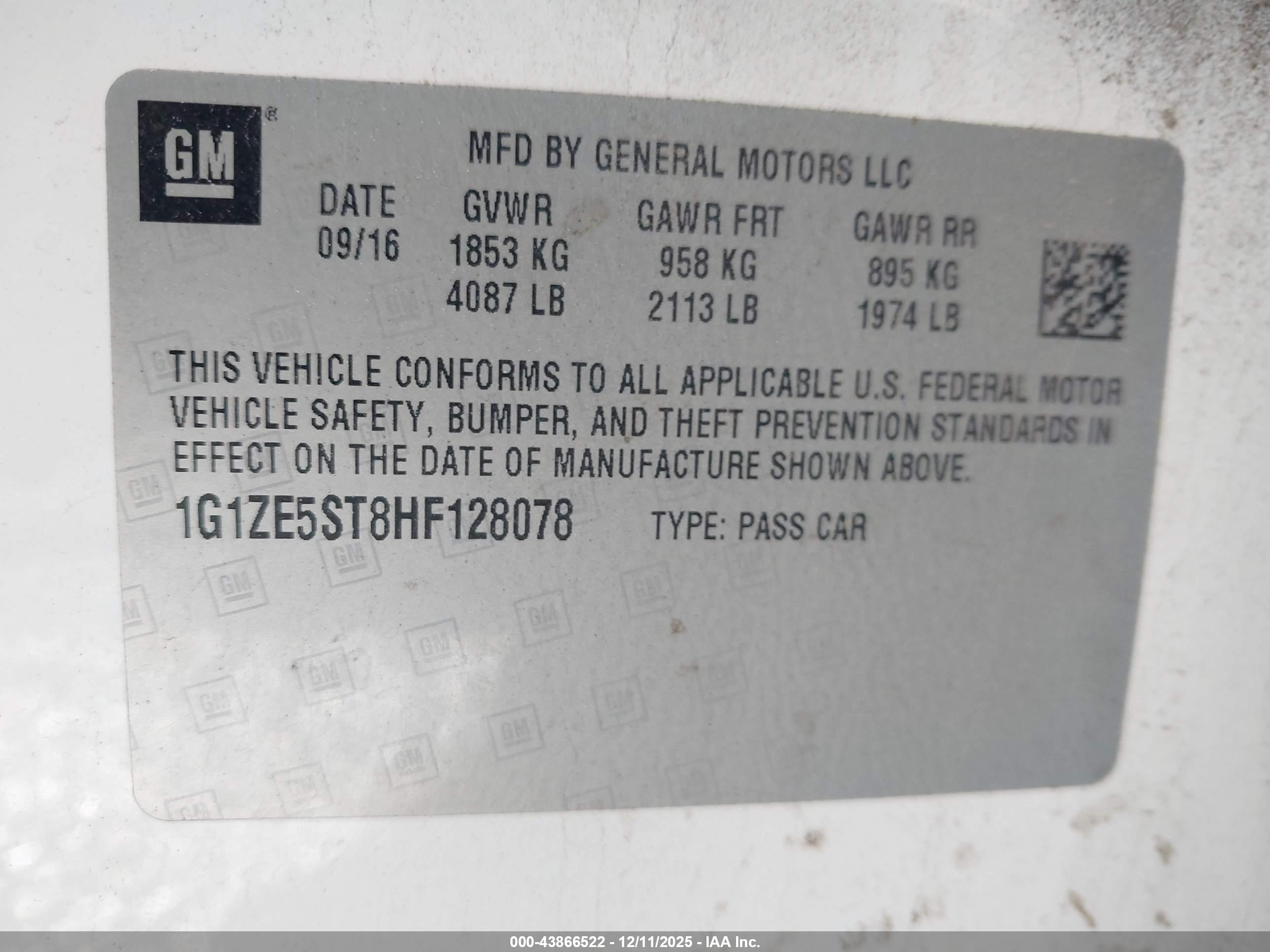 CHEVROLET MALIBU image 9