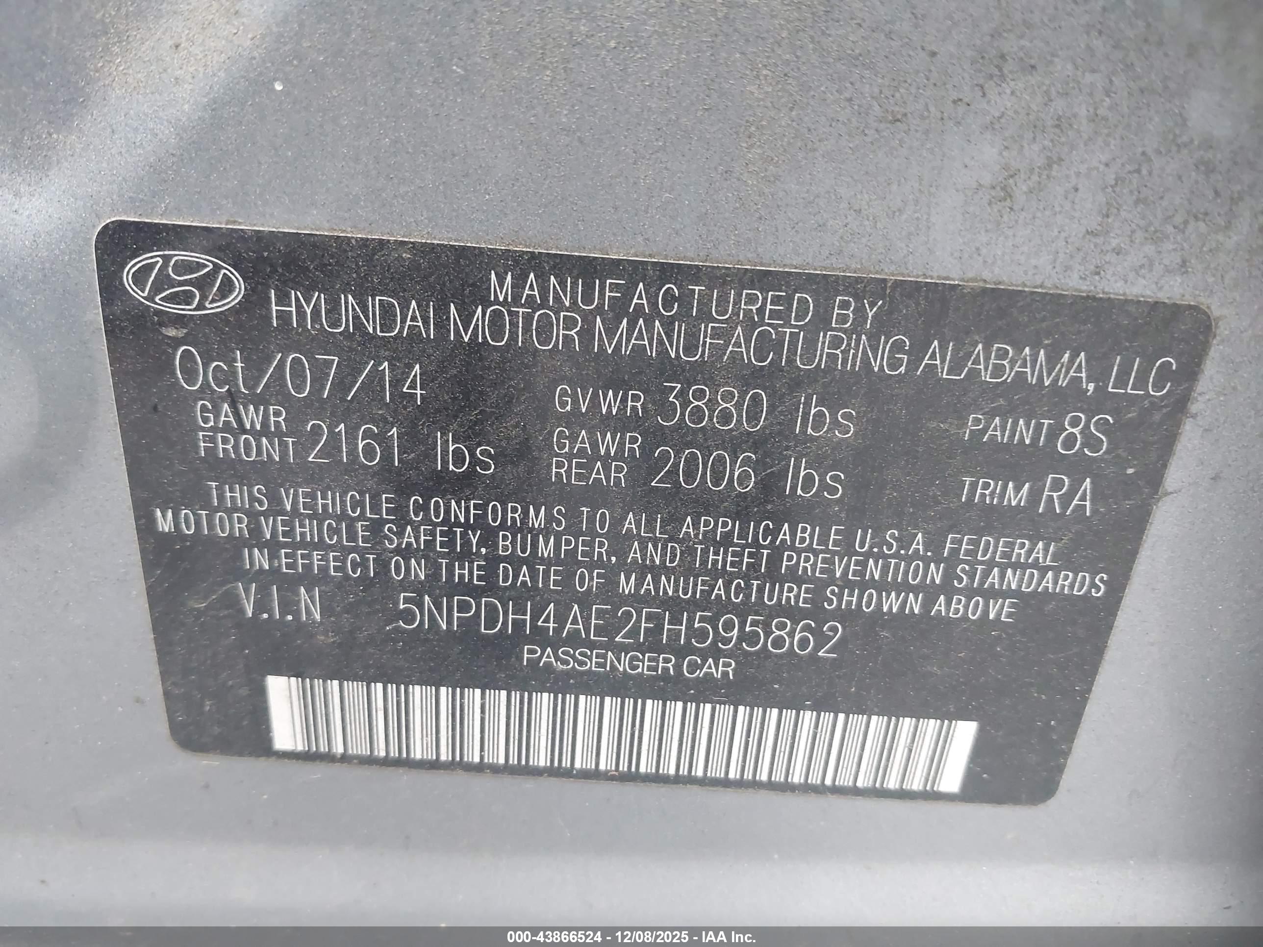 HYUNDAI ELANTRA image 9