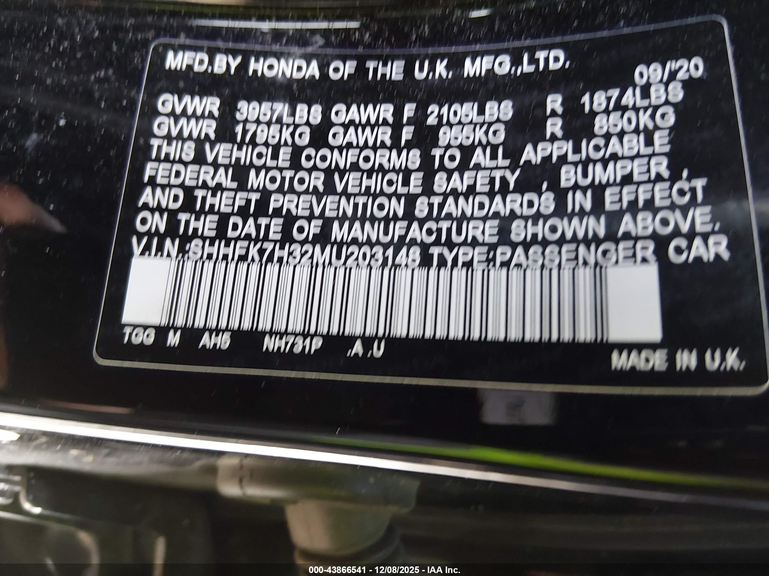 HONDA CIVIC image 9