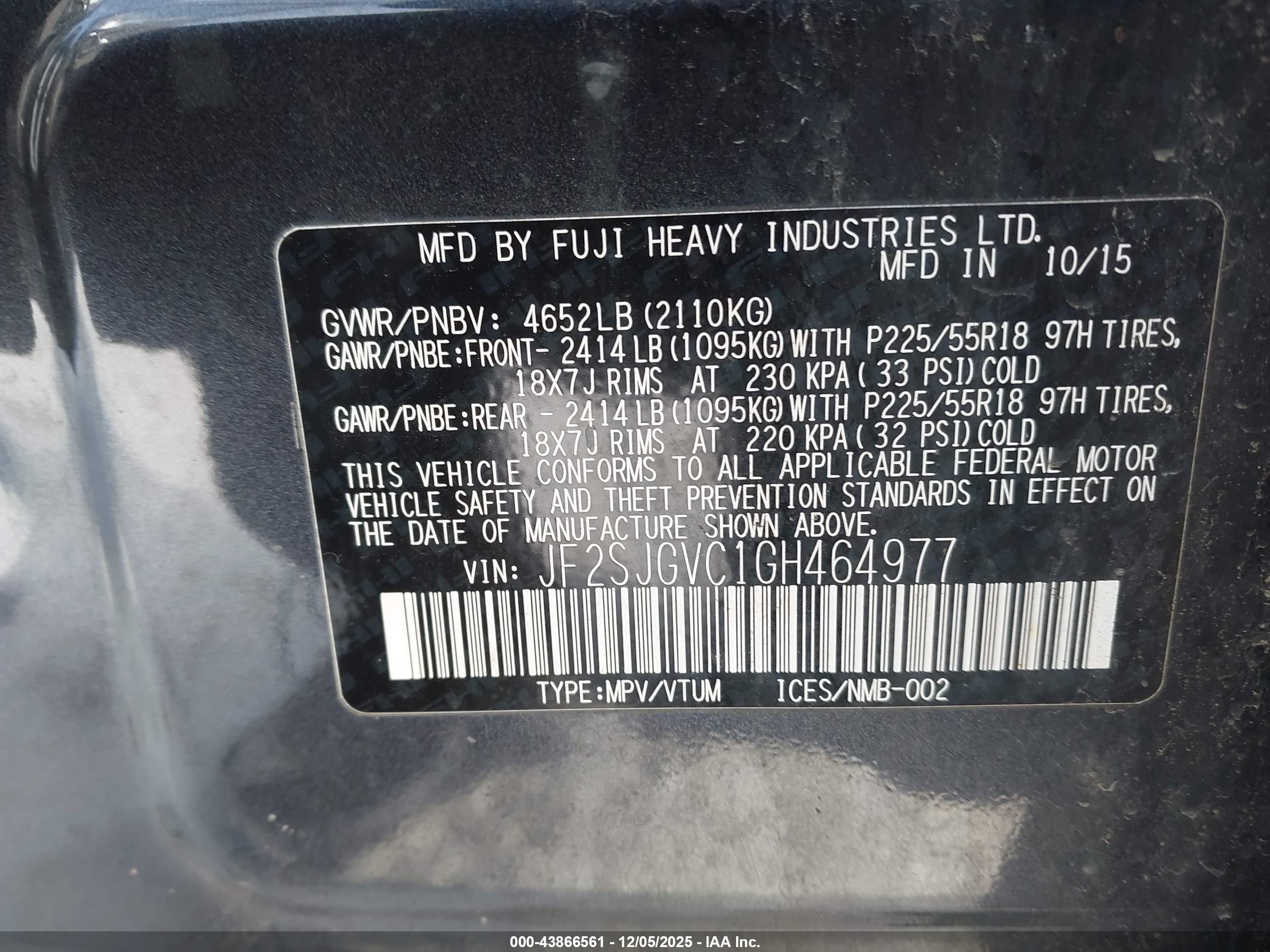 SUBARU FORESTER image 9
