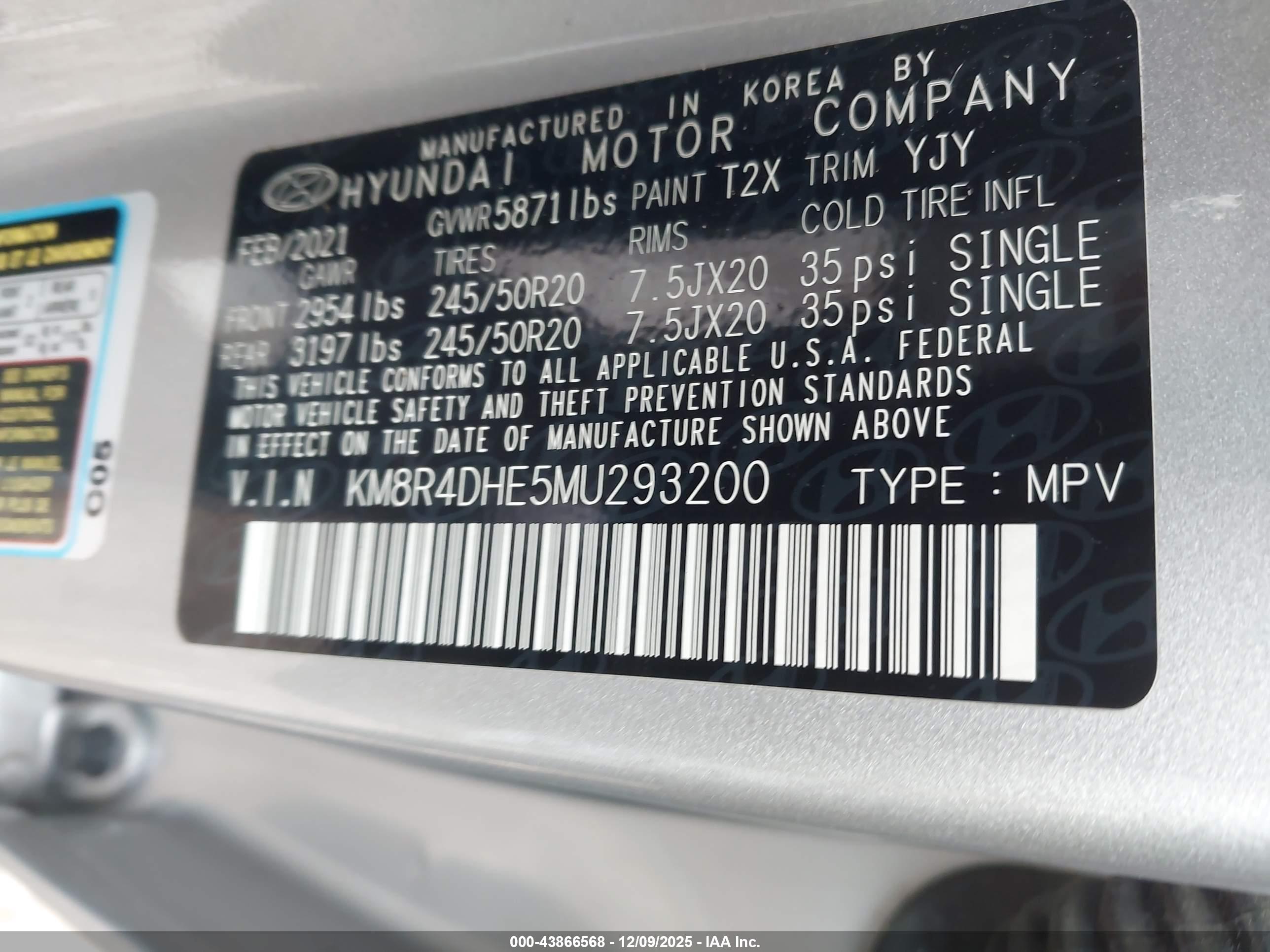 HYUNDAI PALISADE image 9