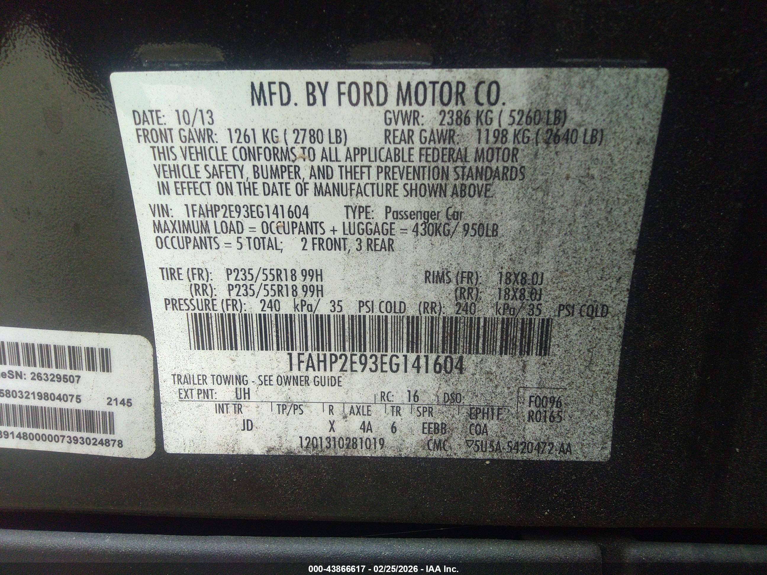 FORD TAURUS image 9