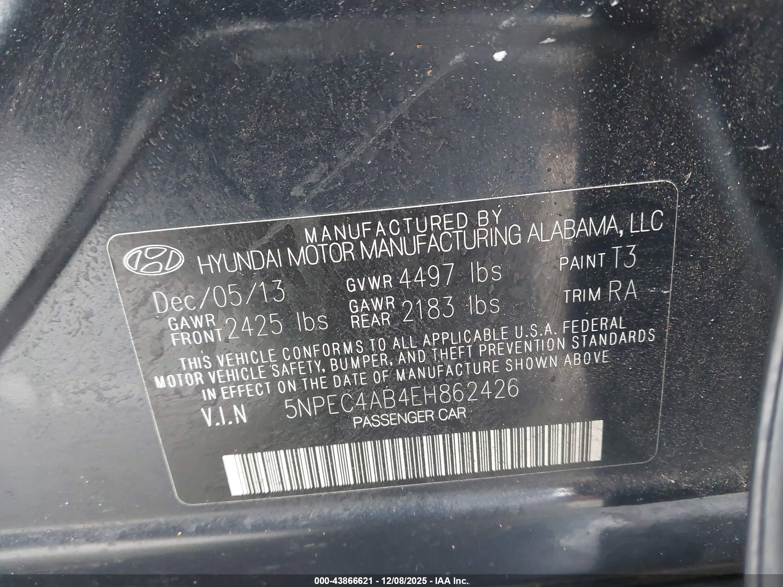 HYUNDAI SONATA image 9