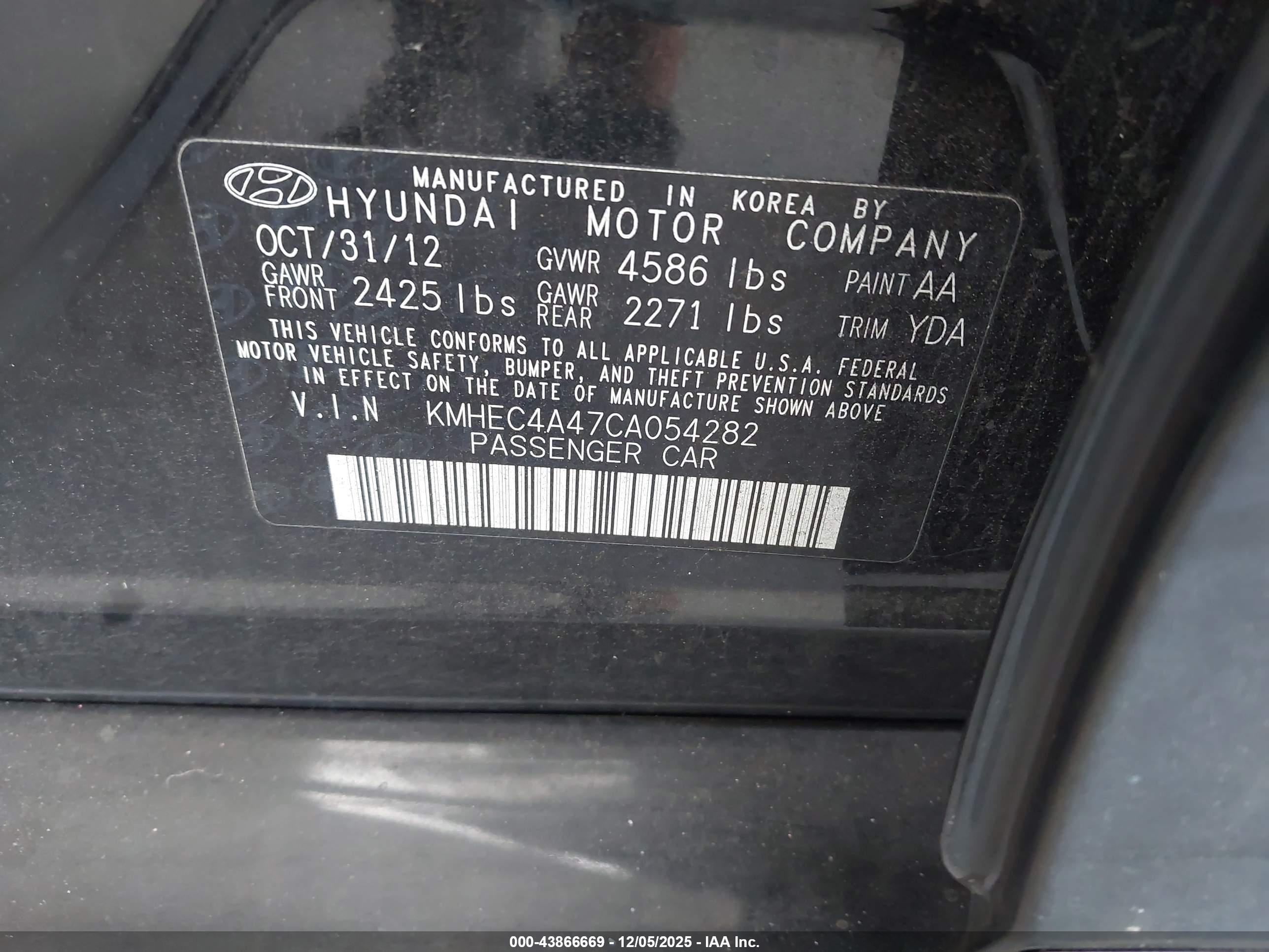 HYUNDAI SONATA image 9