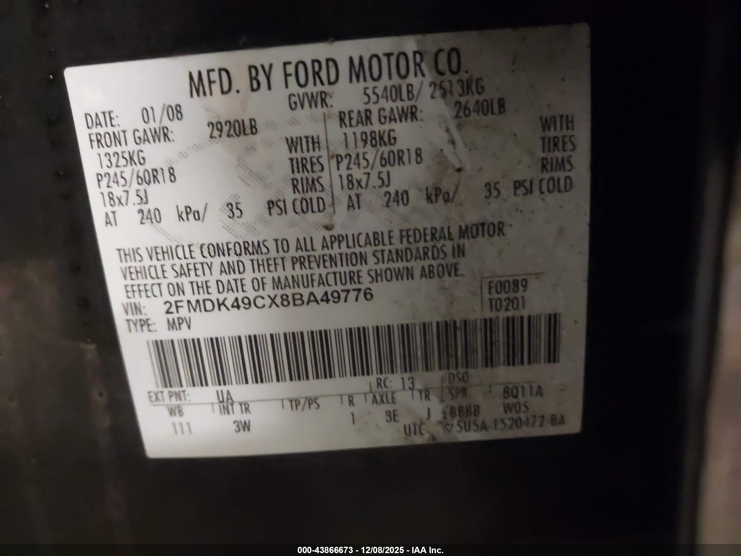 FORD EDGE image 9
