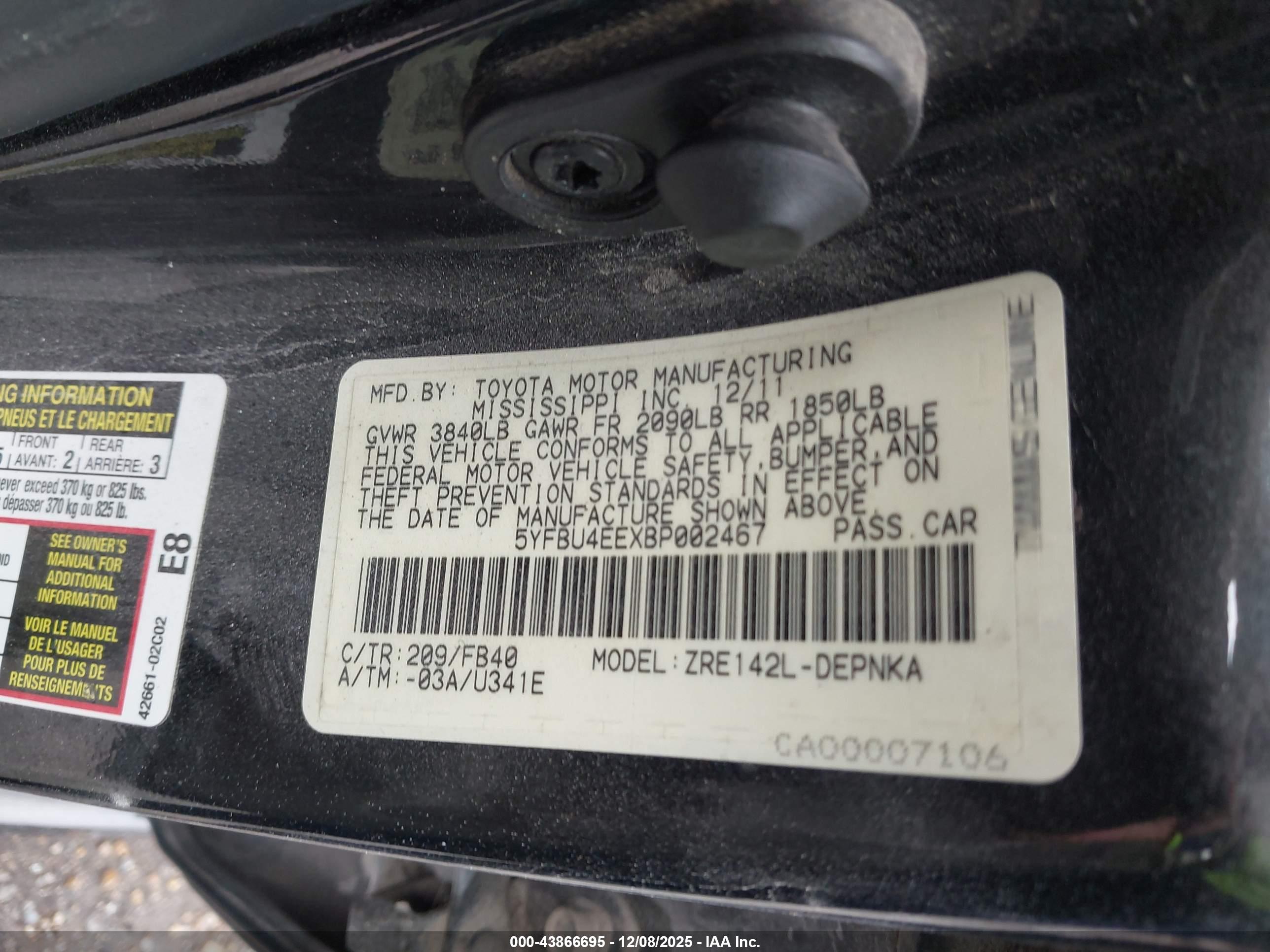 TOYOTA COROLLA image 9