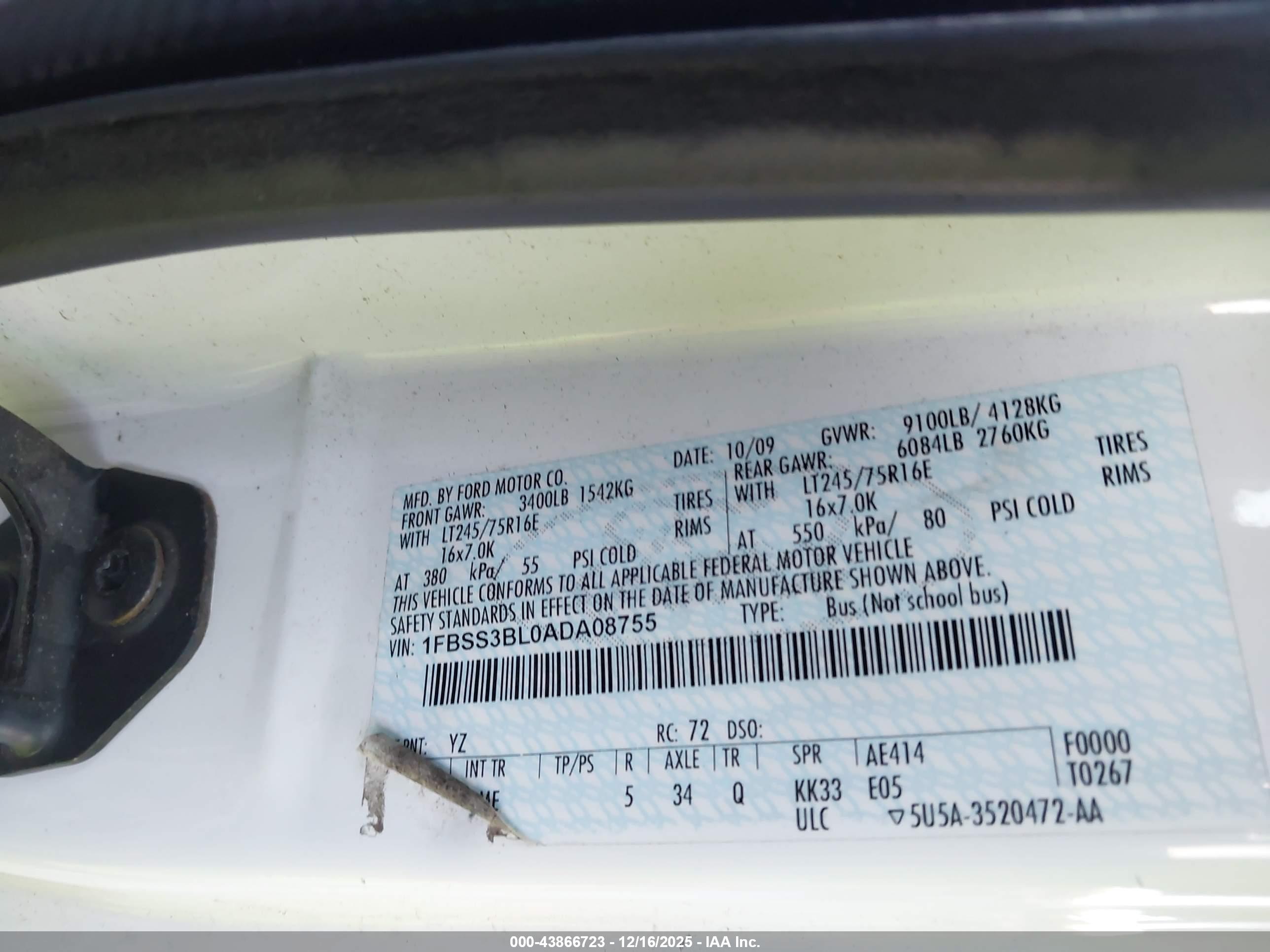 FORD E-350 image 9