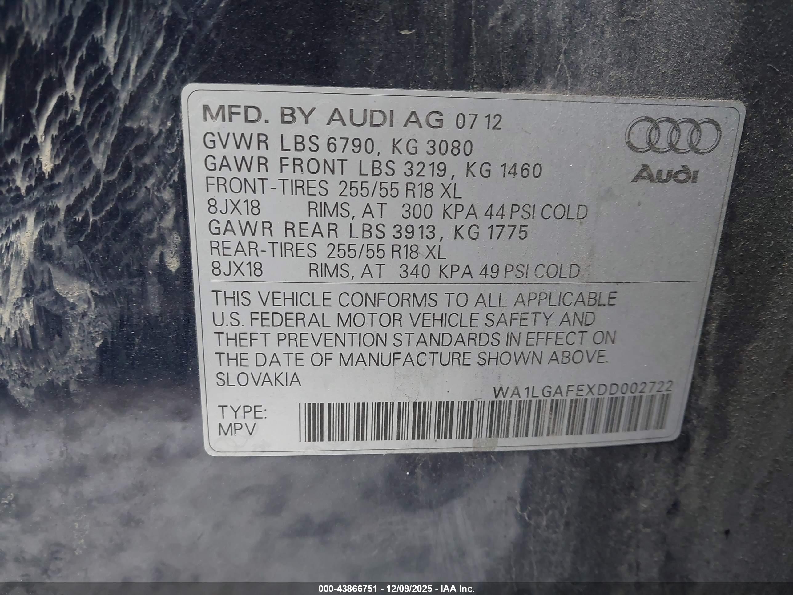AUDI Q7 image 9