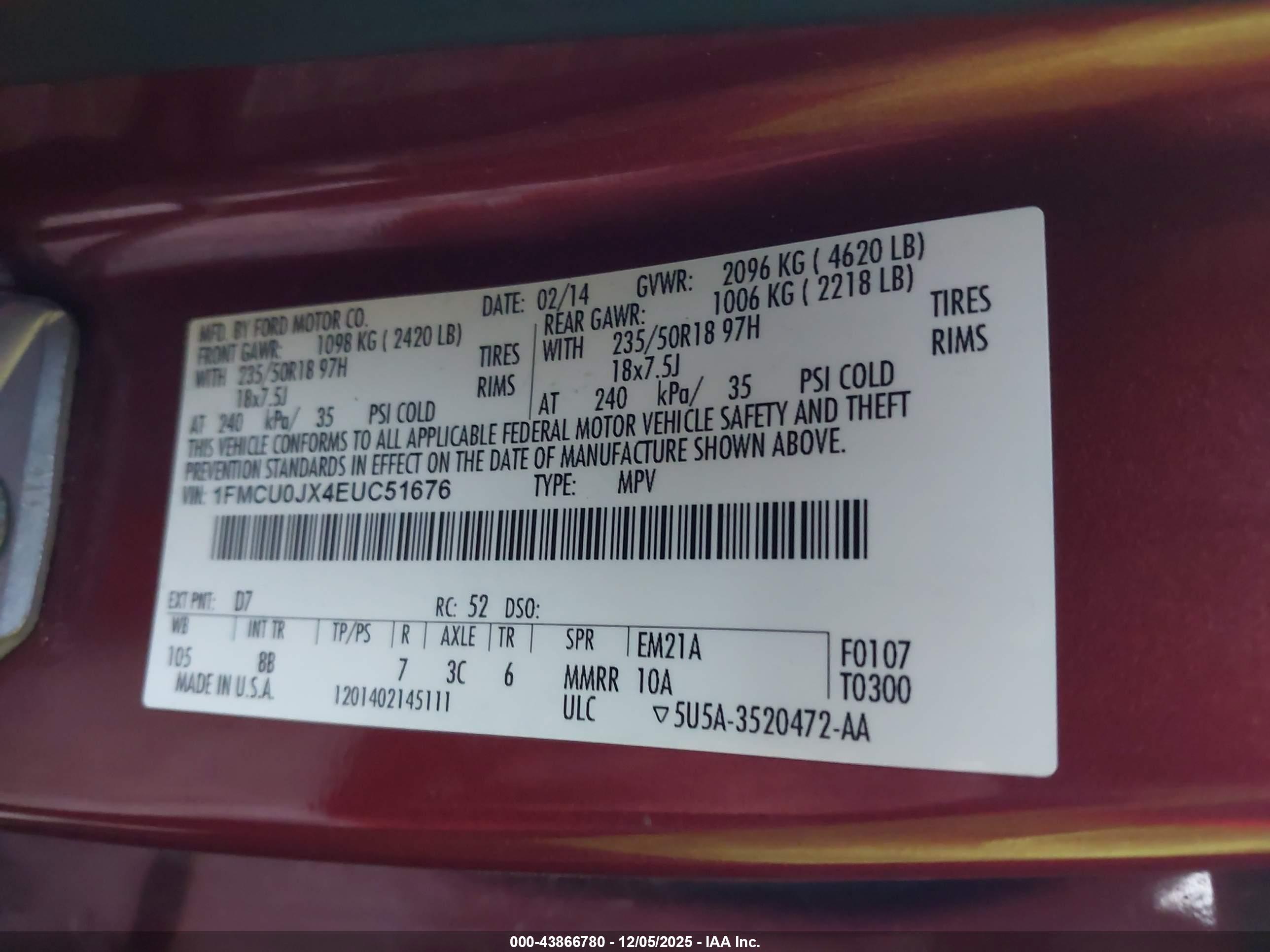 FORD ESCAPE image 9