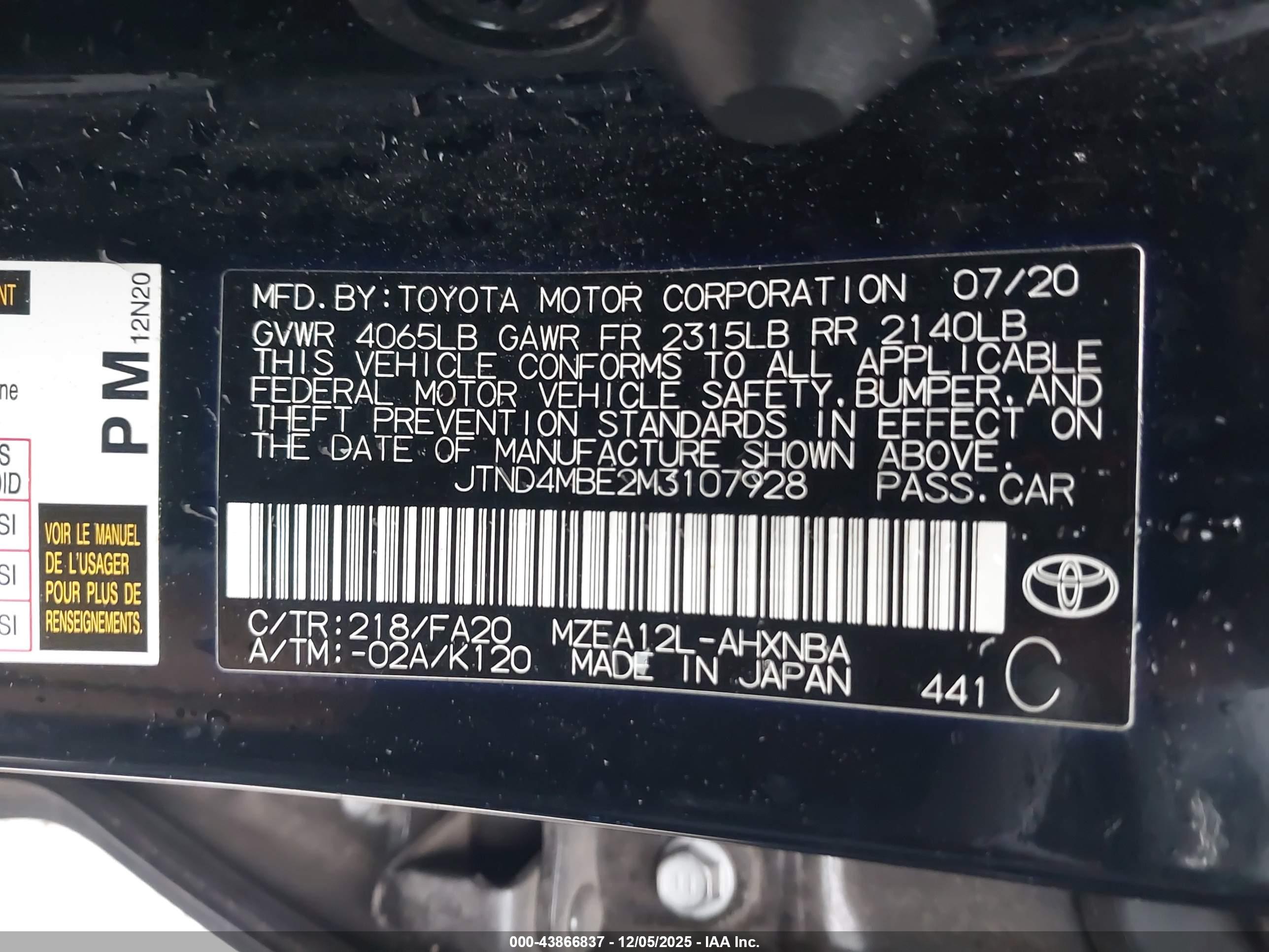 TOYOTA COROLLA image 9