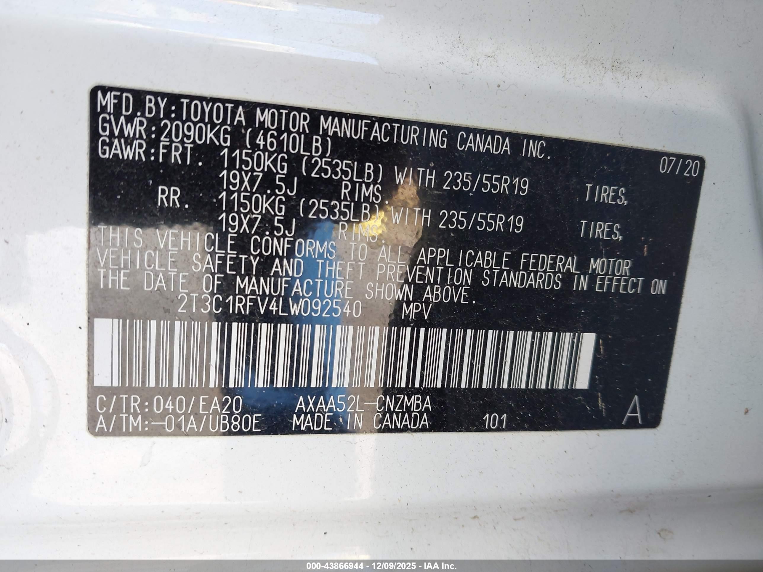 TOYOTA RAV4 image 9