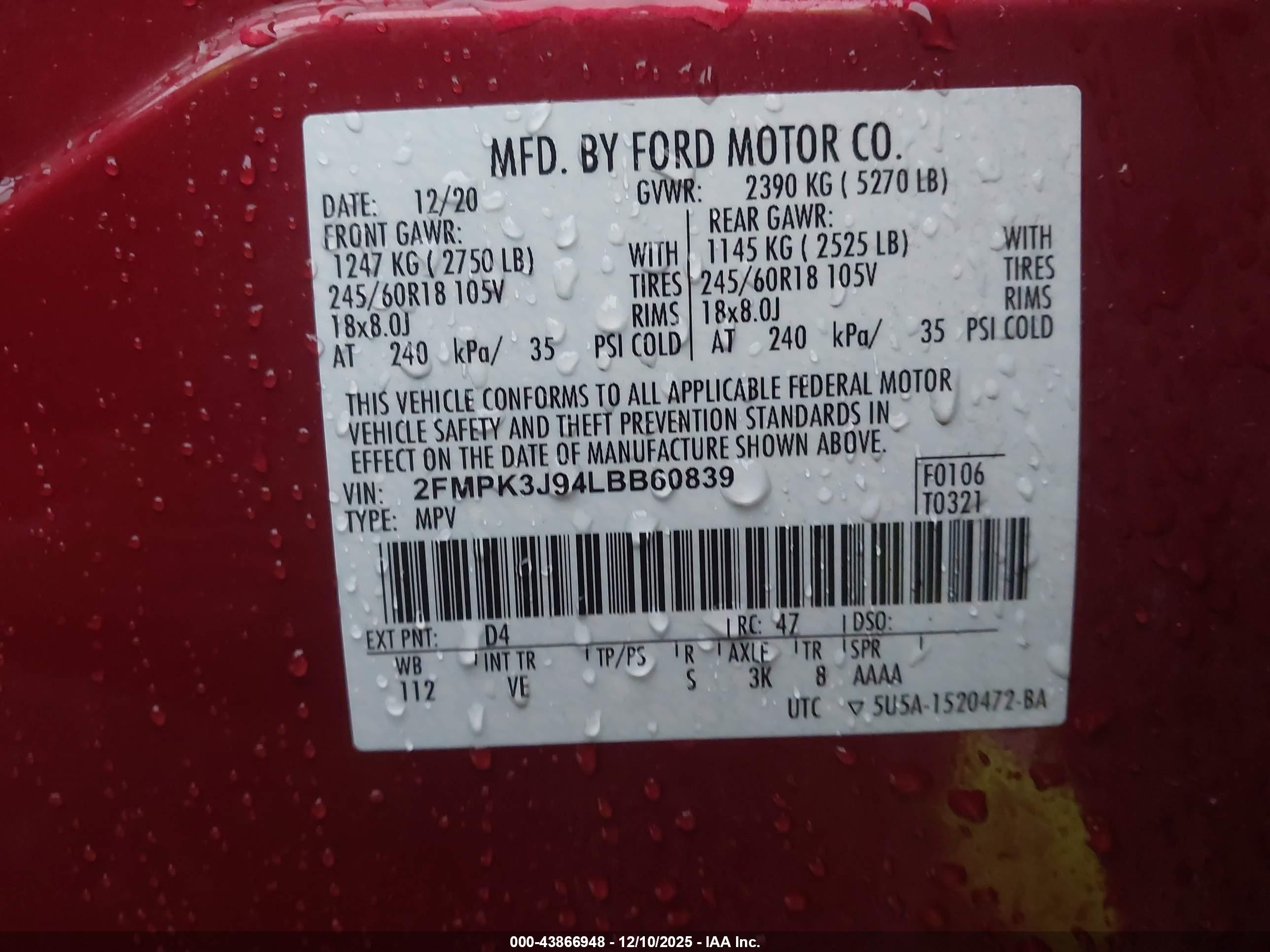 FORD EDGE image 9