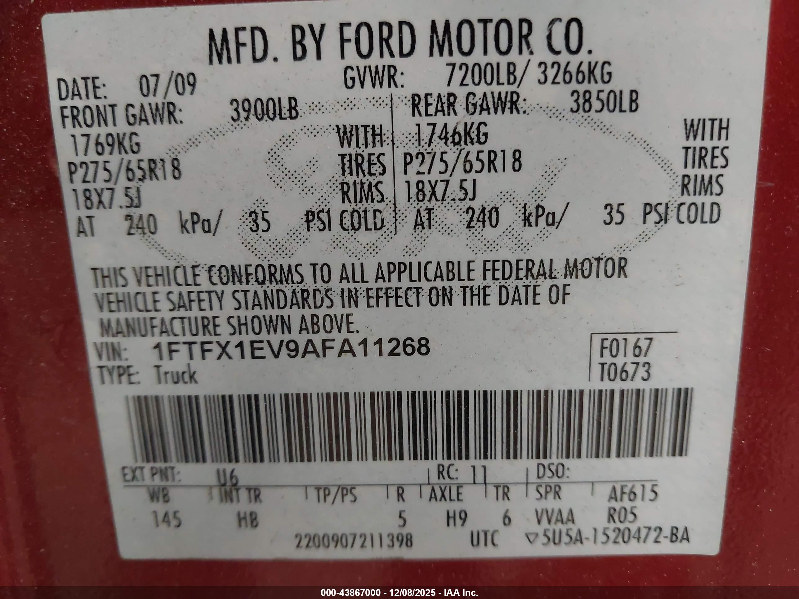 FORD F-150 image 9