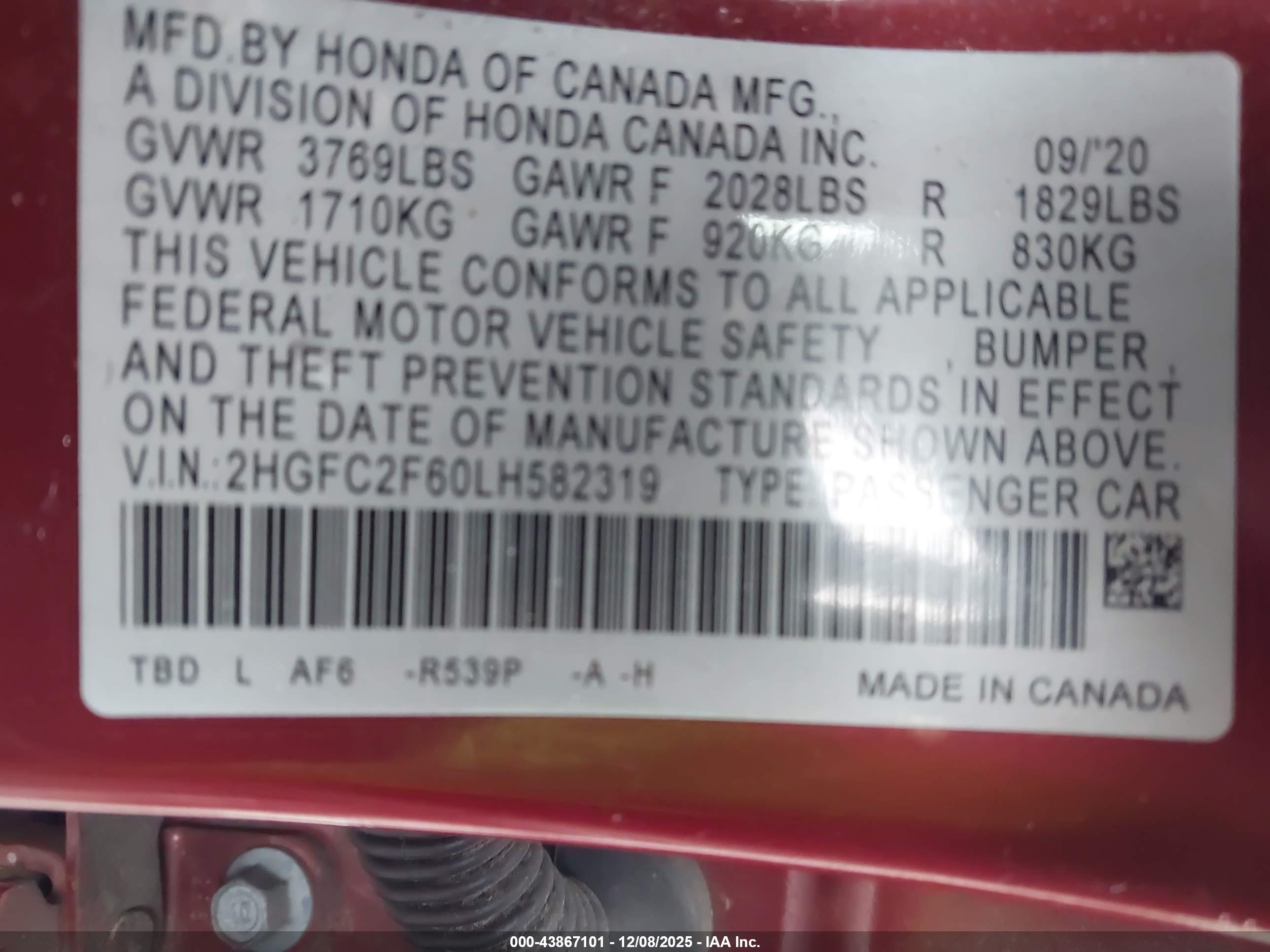 HONDA CIVIC image 9