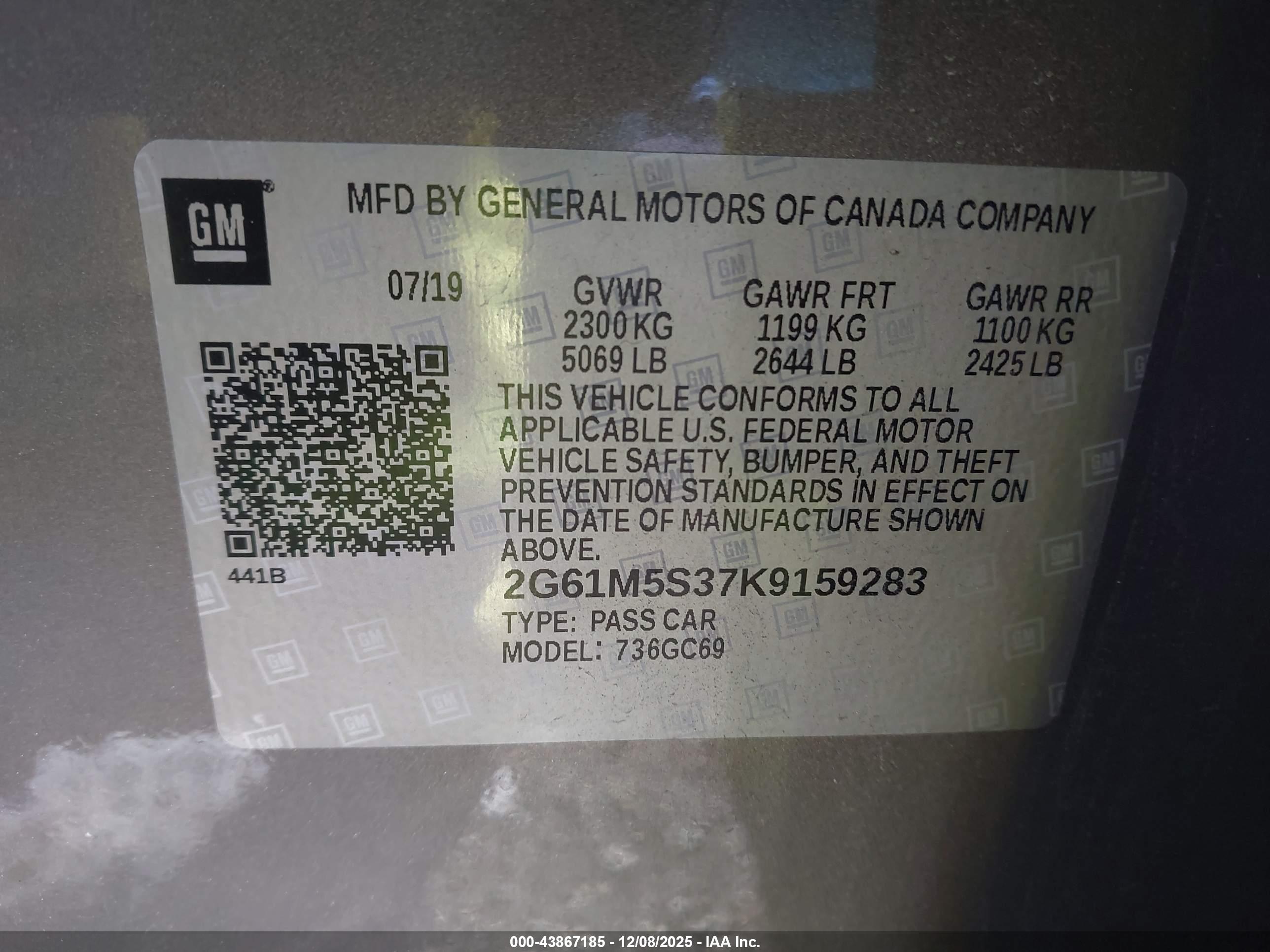 CADILLAC XTS image 9