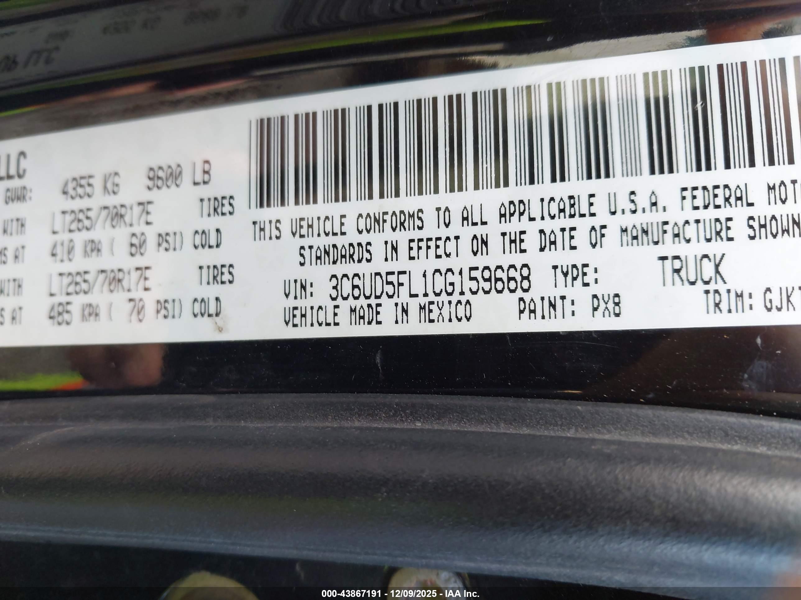RAM 2500 image 9