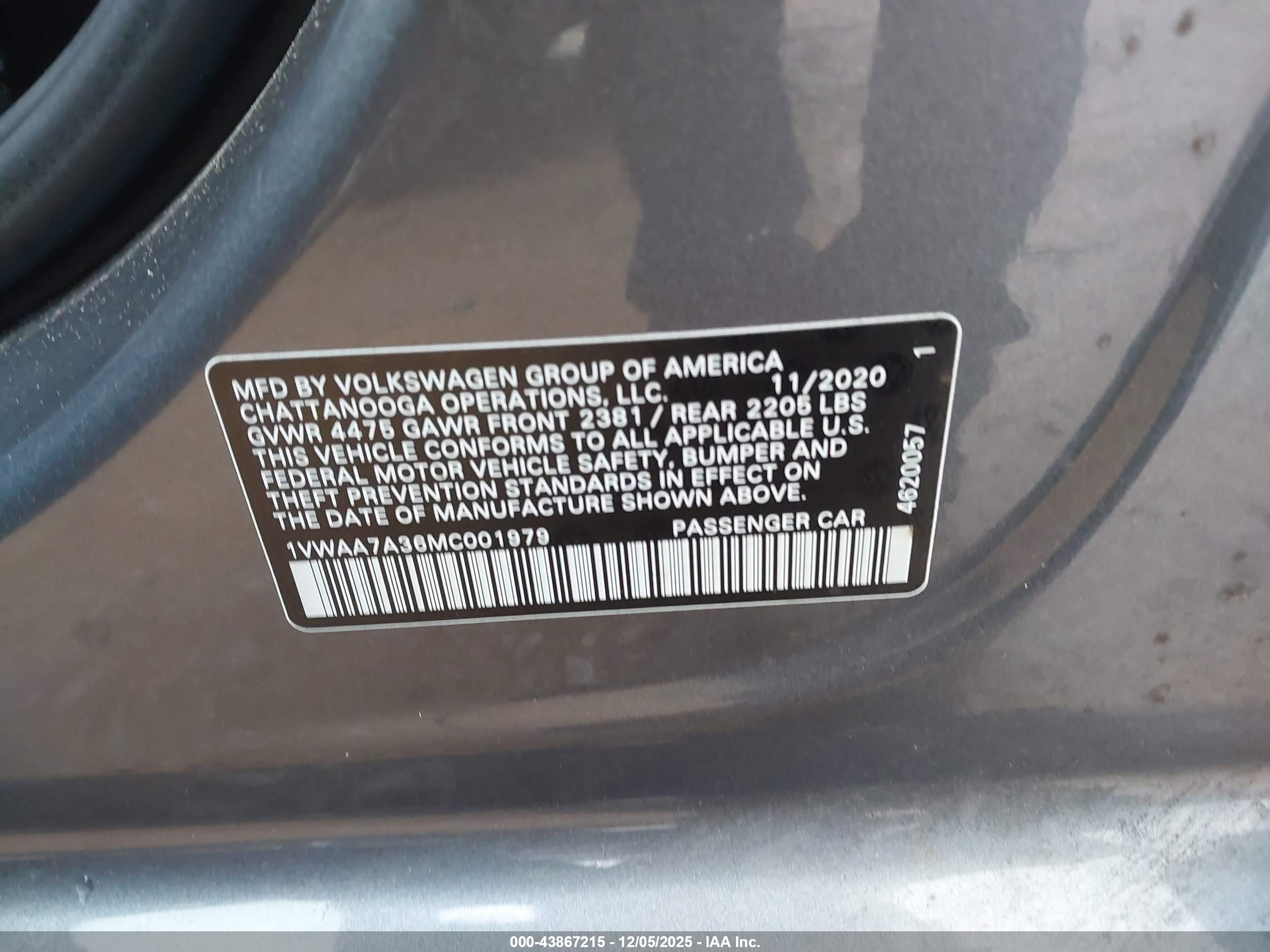 VOLKSWAGEN PASSAT image 9