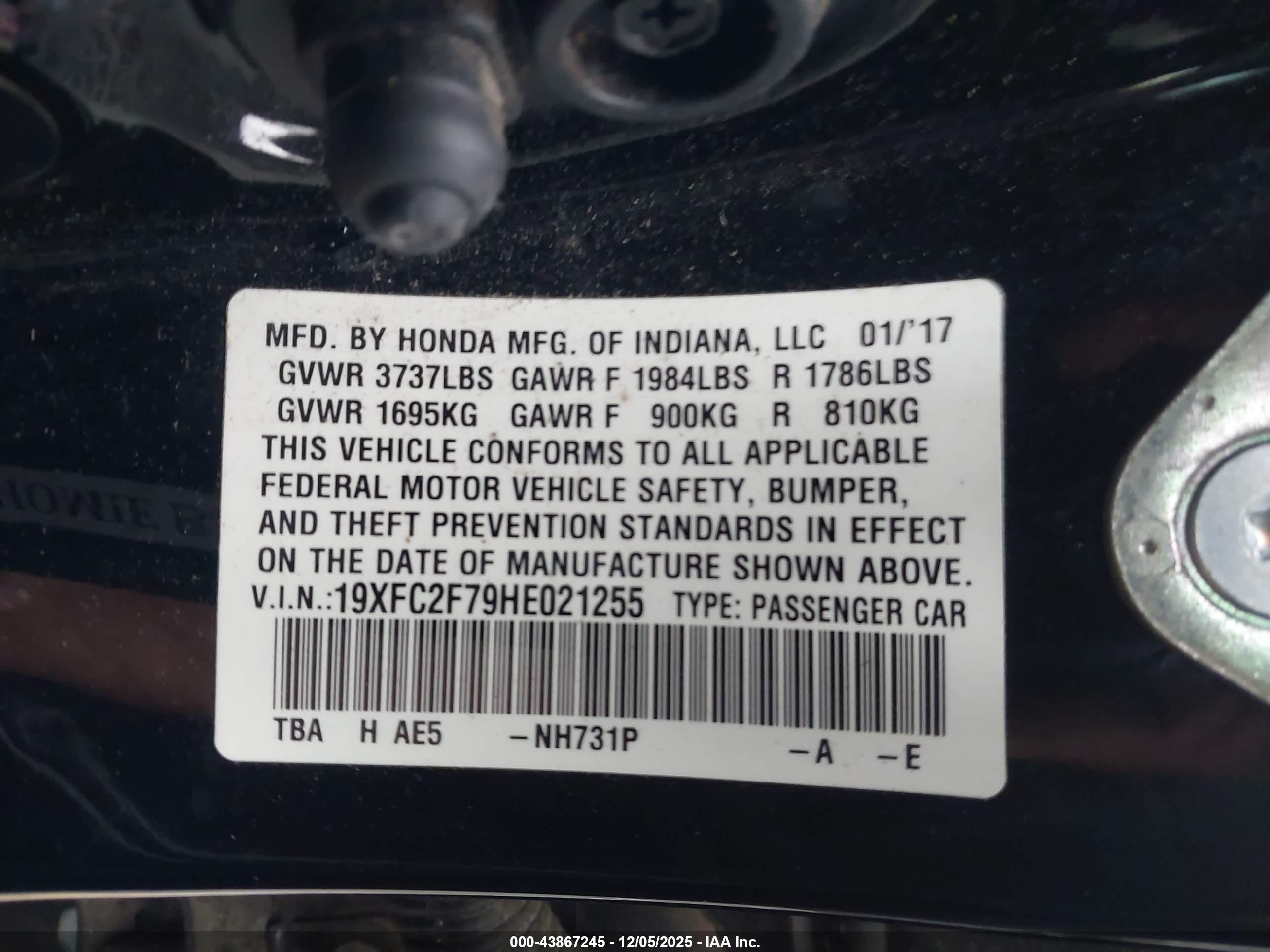 HONDA CIVIC image 9