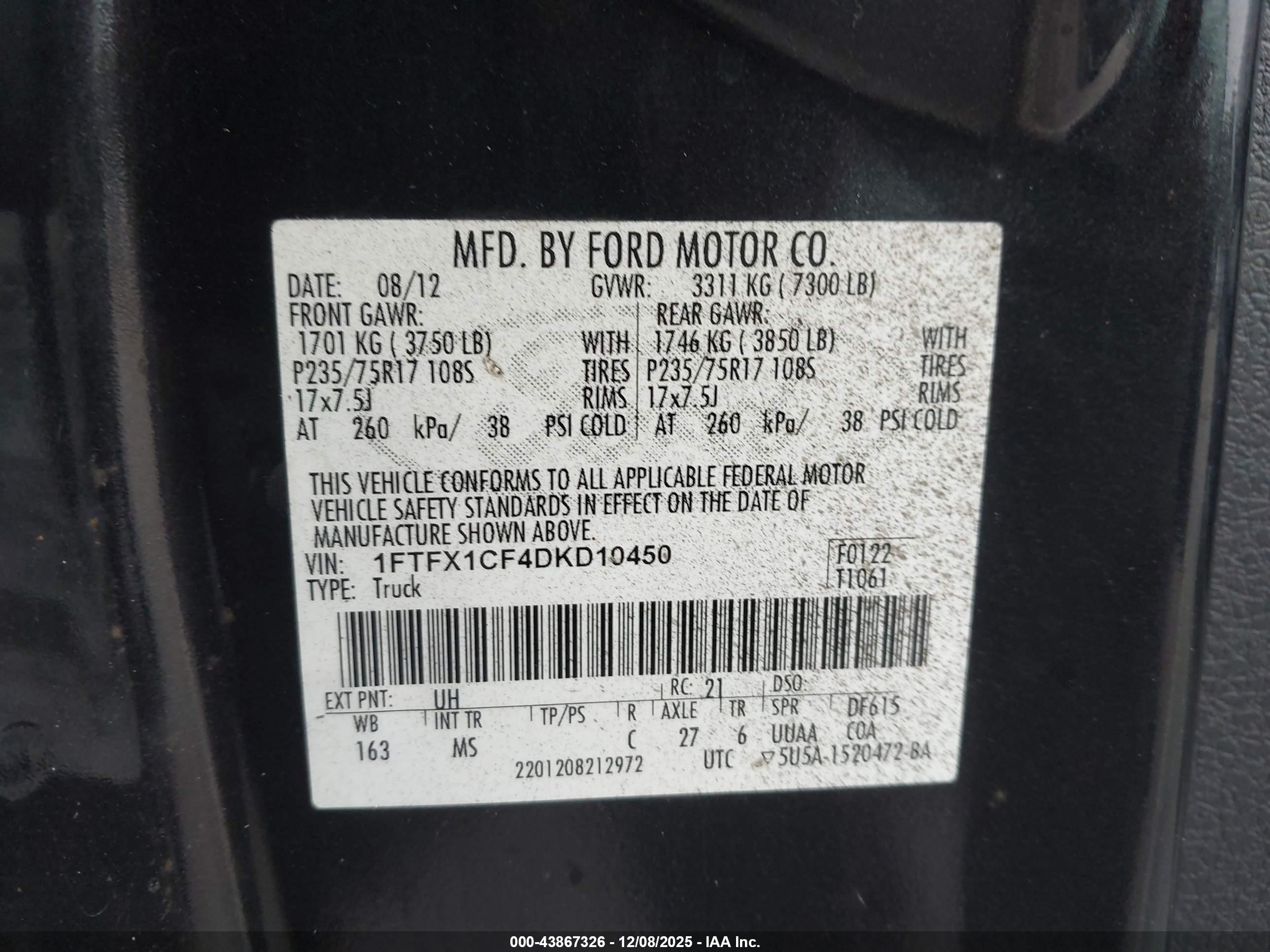 FORD F-150 image 9