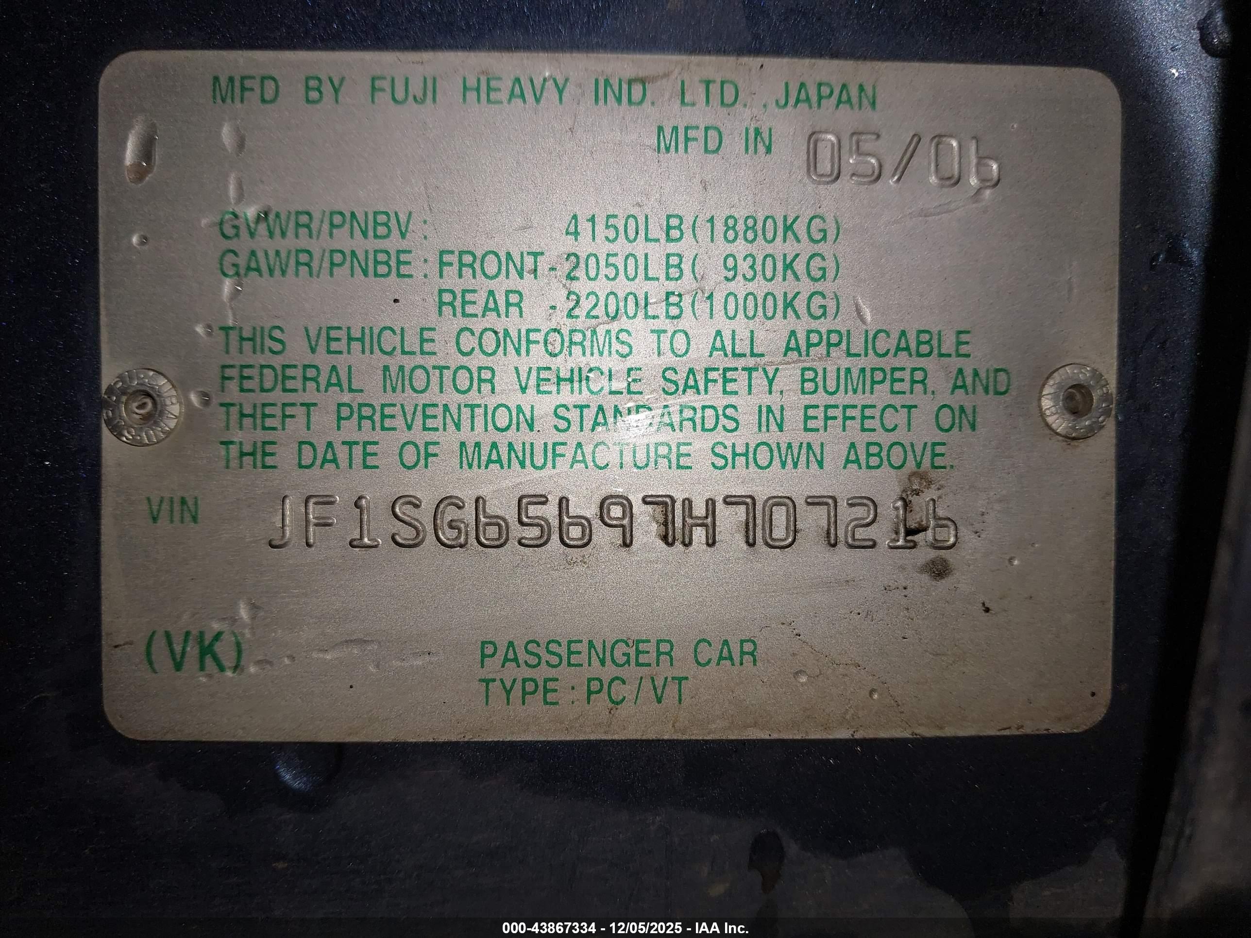 SUBARU FORESTER image 9
