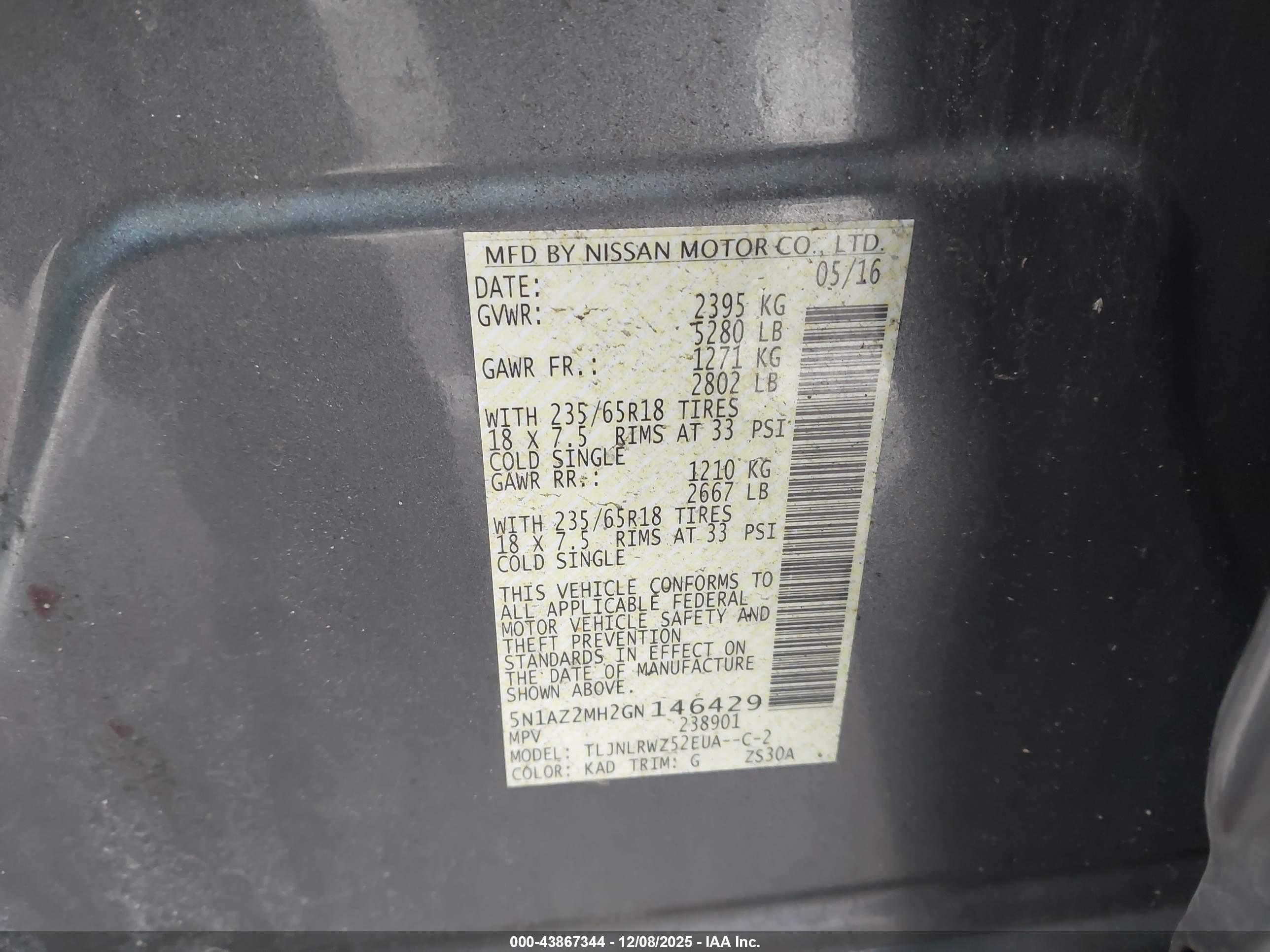 NISSAN MURANO image 9