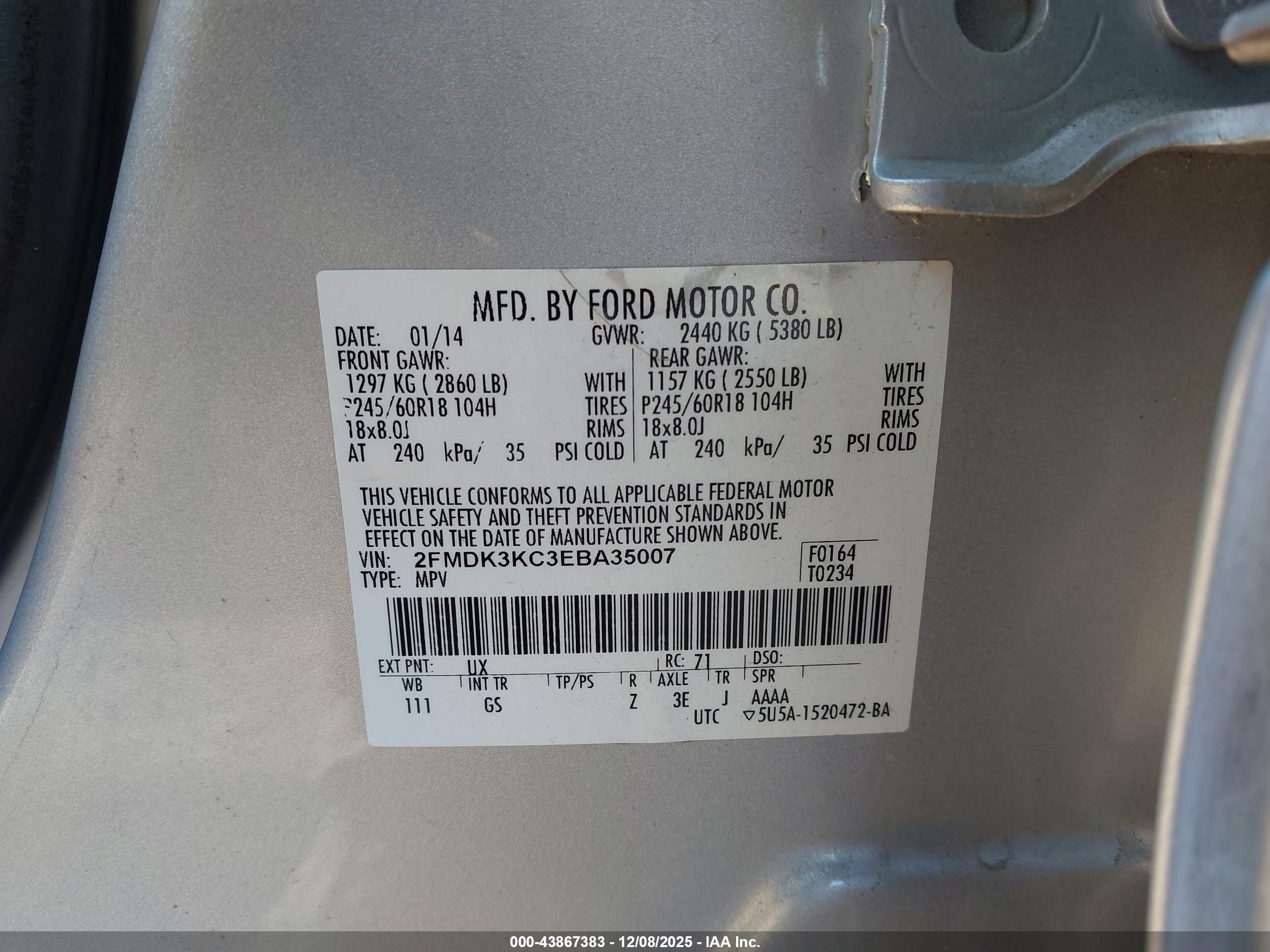 FORD EDGE image 9