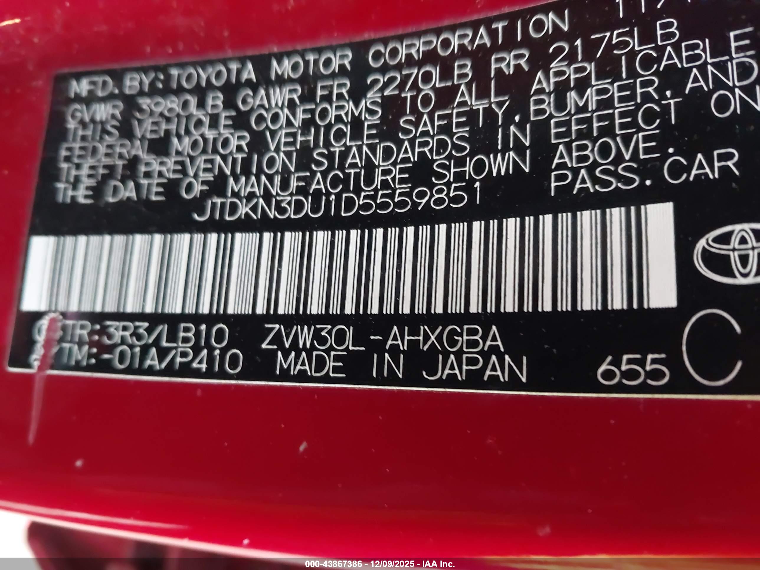 TOYOTA PRIUS image 9