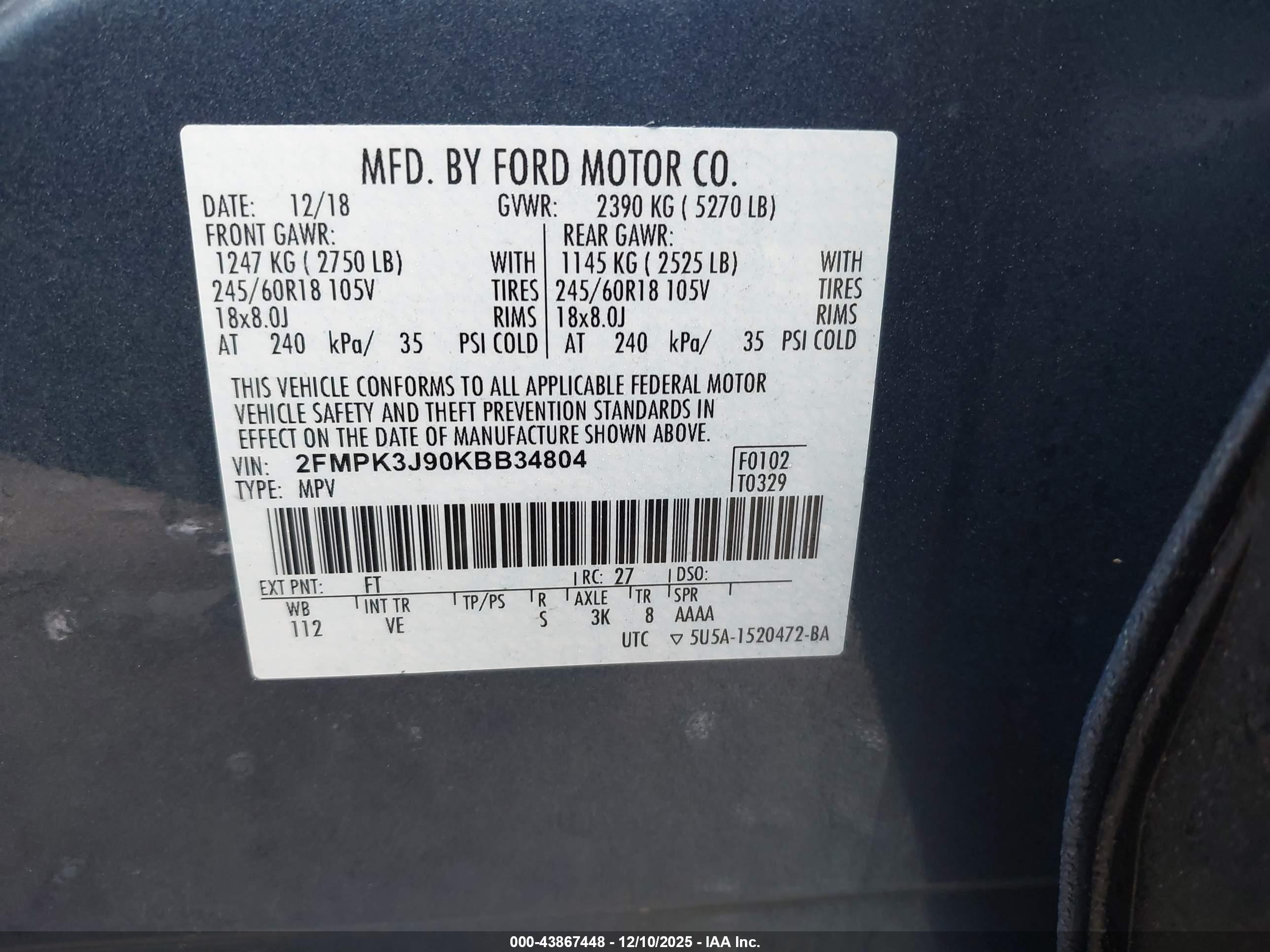 FORD EDGE image 9