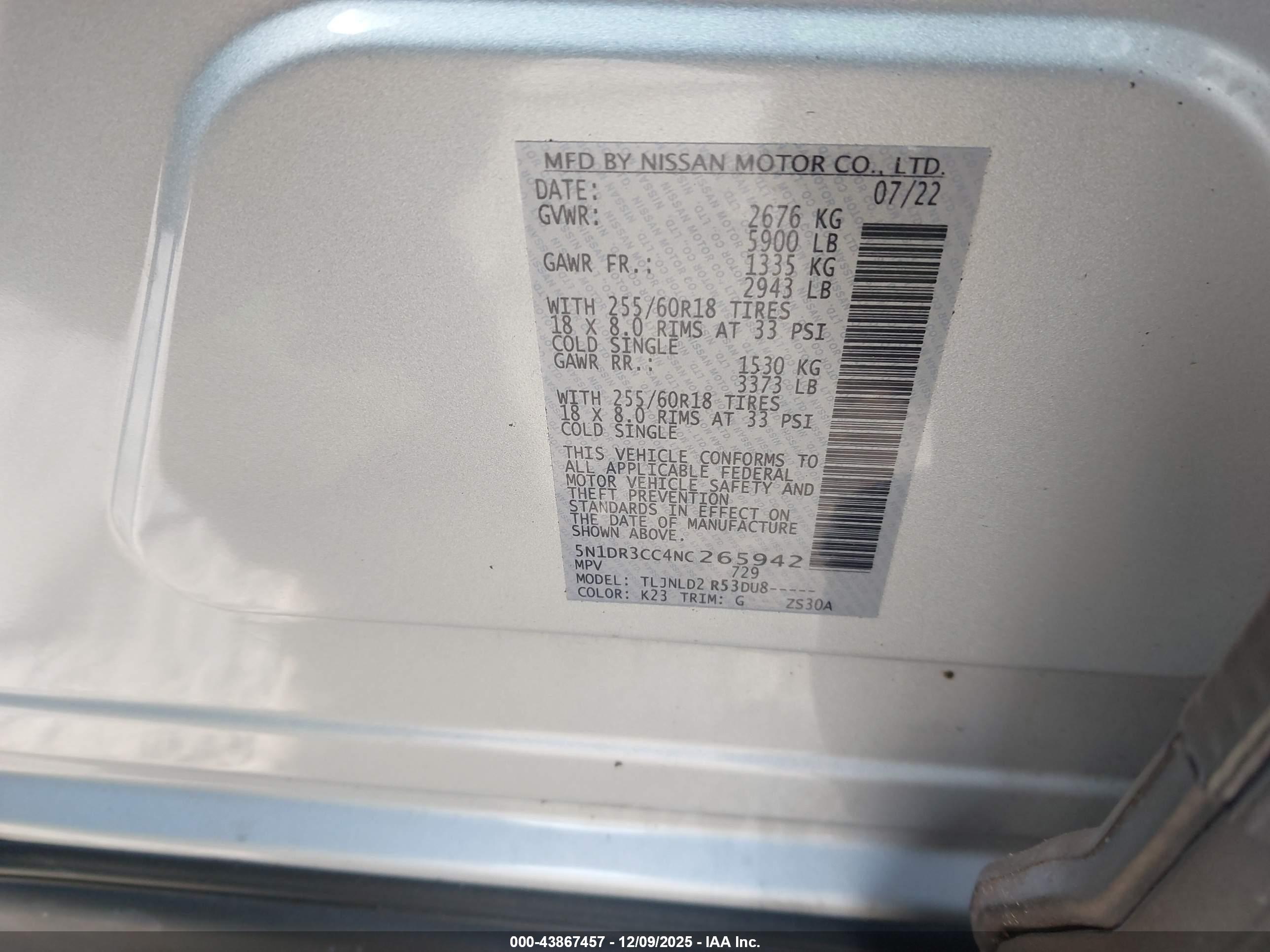 NISSAN PATHFINDER image 9