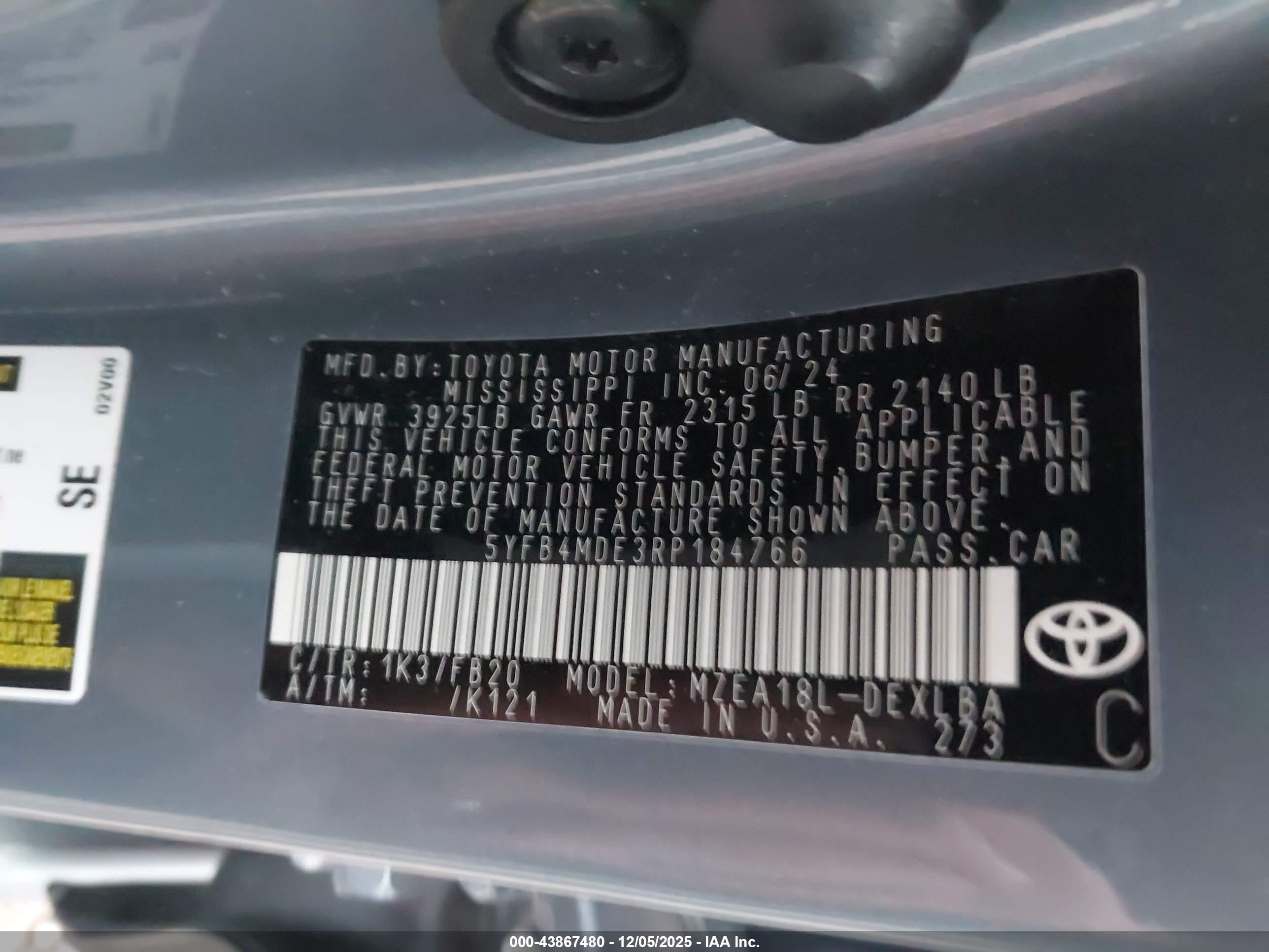TOYOTA COROLLA image 9