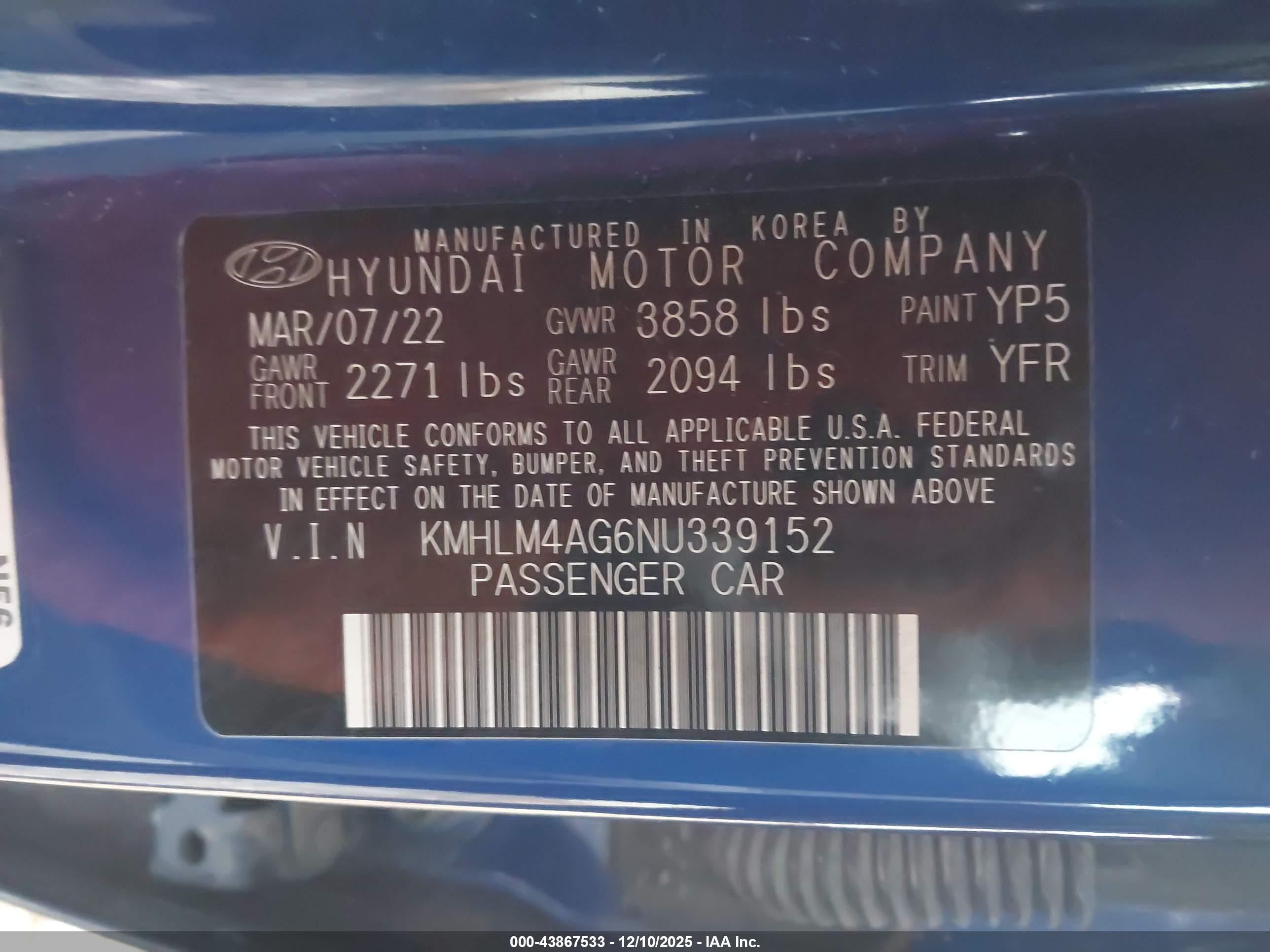 HYUNDAI ELANTRA image 9