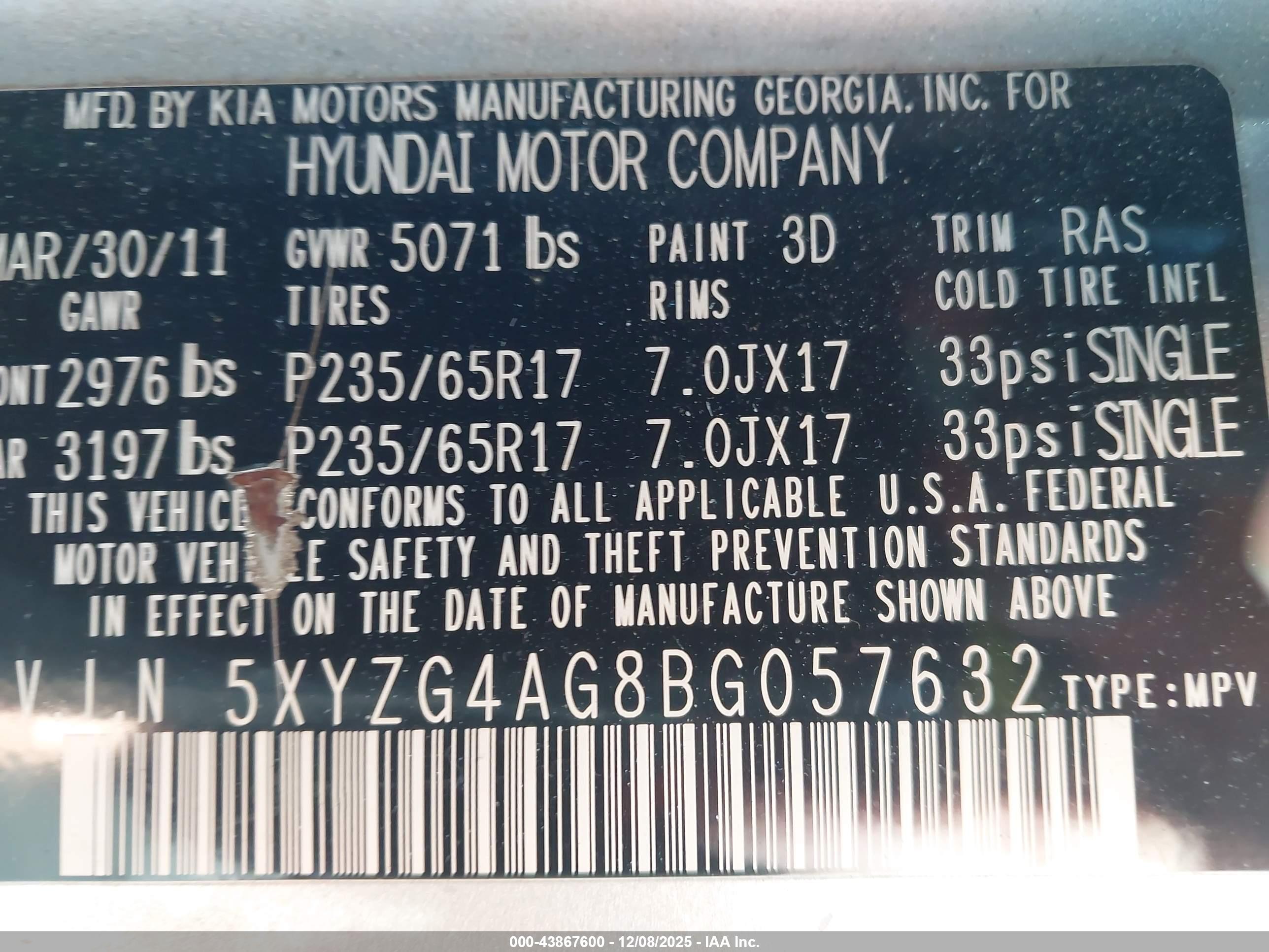 HYUNDAI SANTA image 9