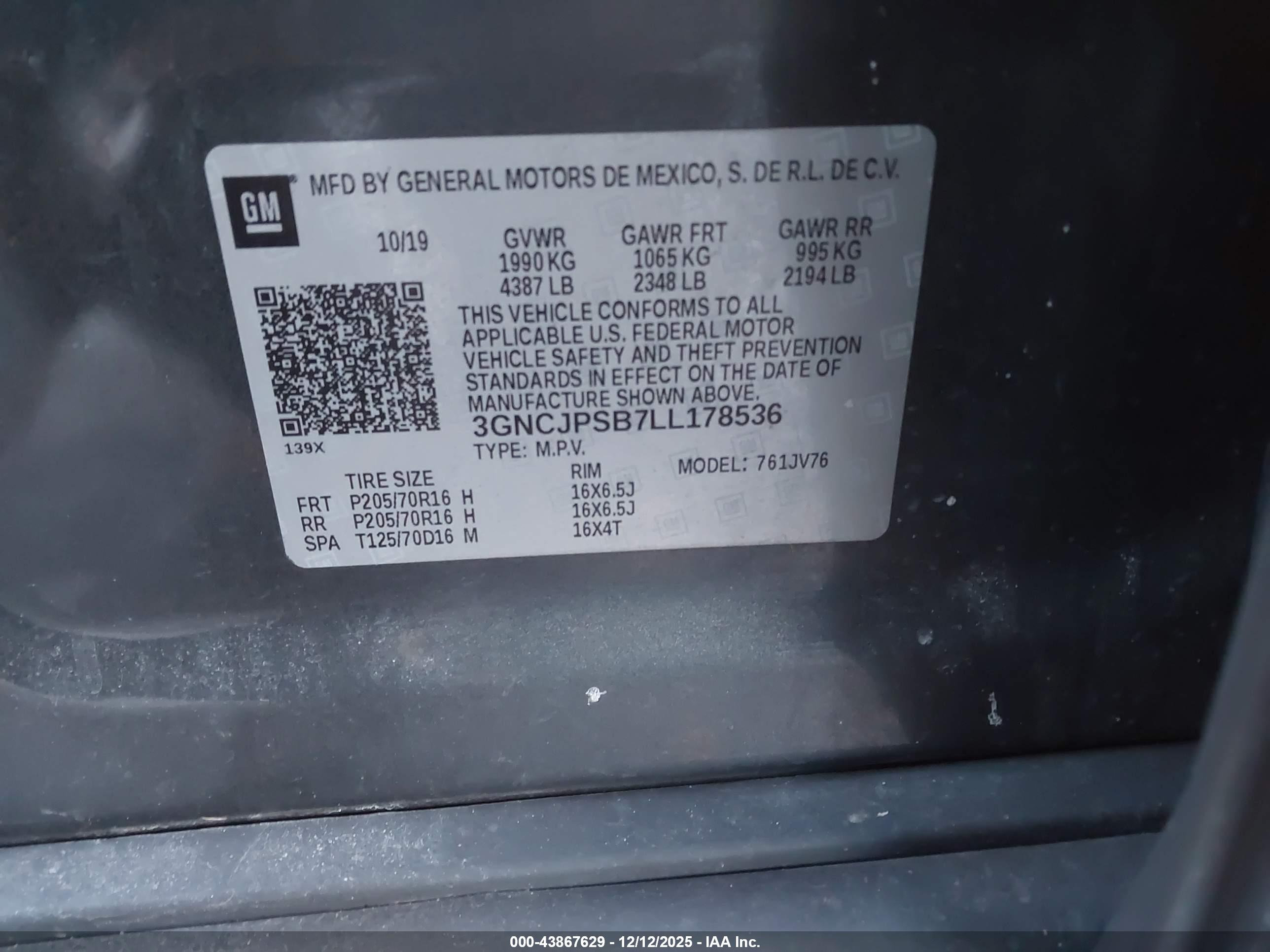 CHEVROLET TRAX image 9
