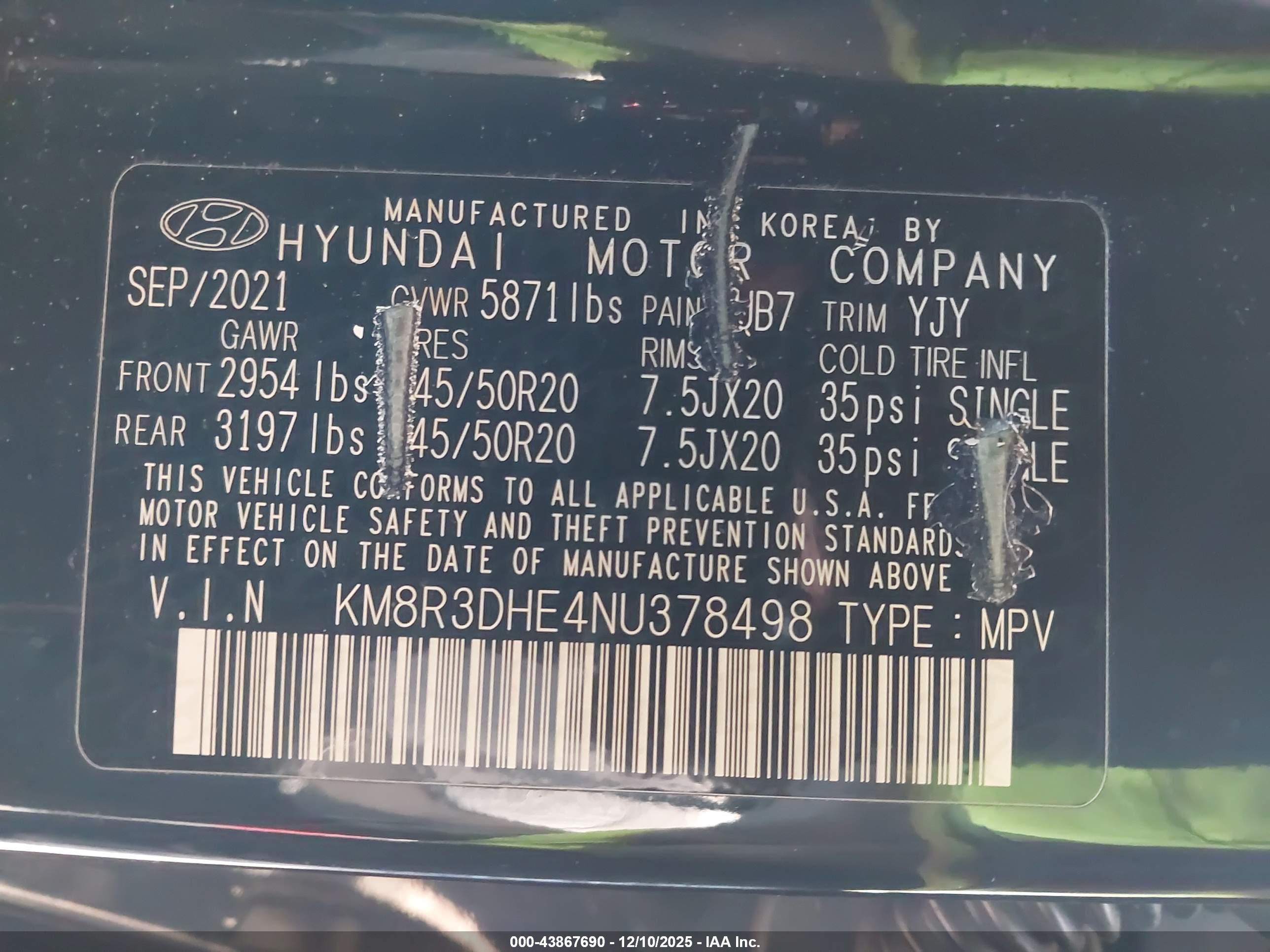 HYUNDAI PALISADE image 9