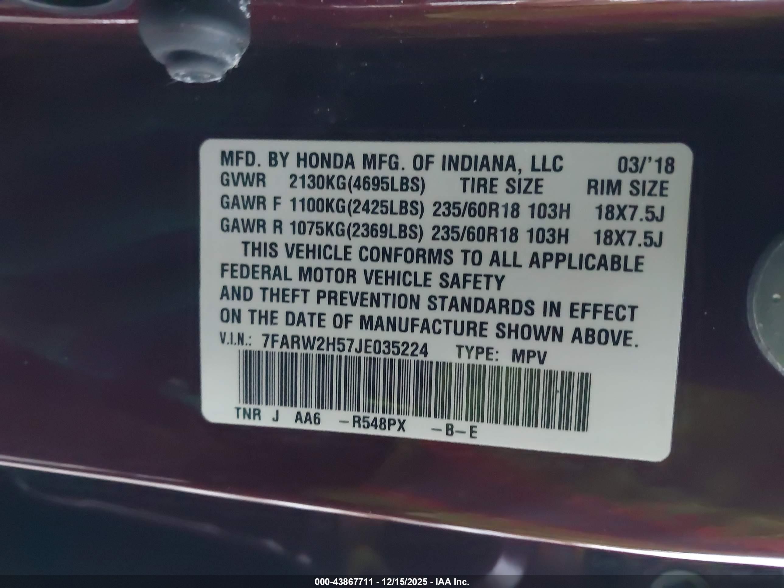 HONDA CR-V image 9