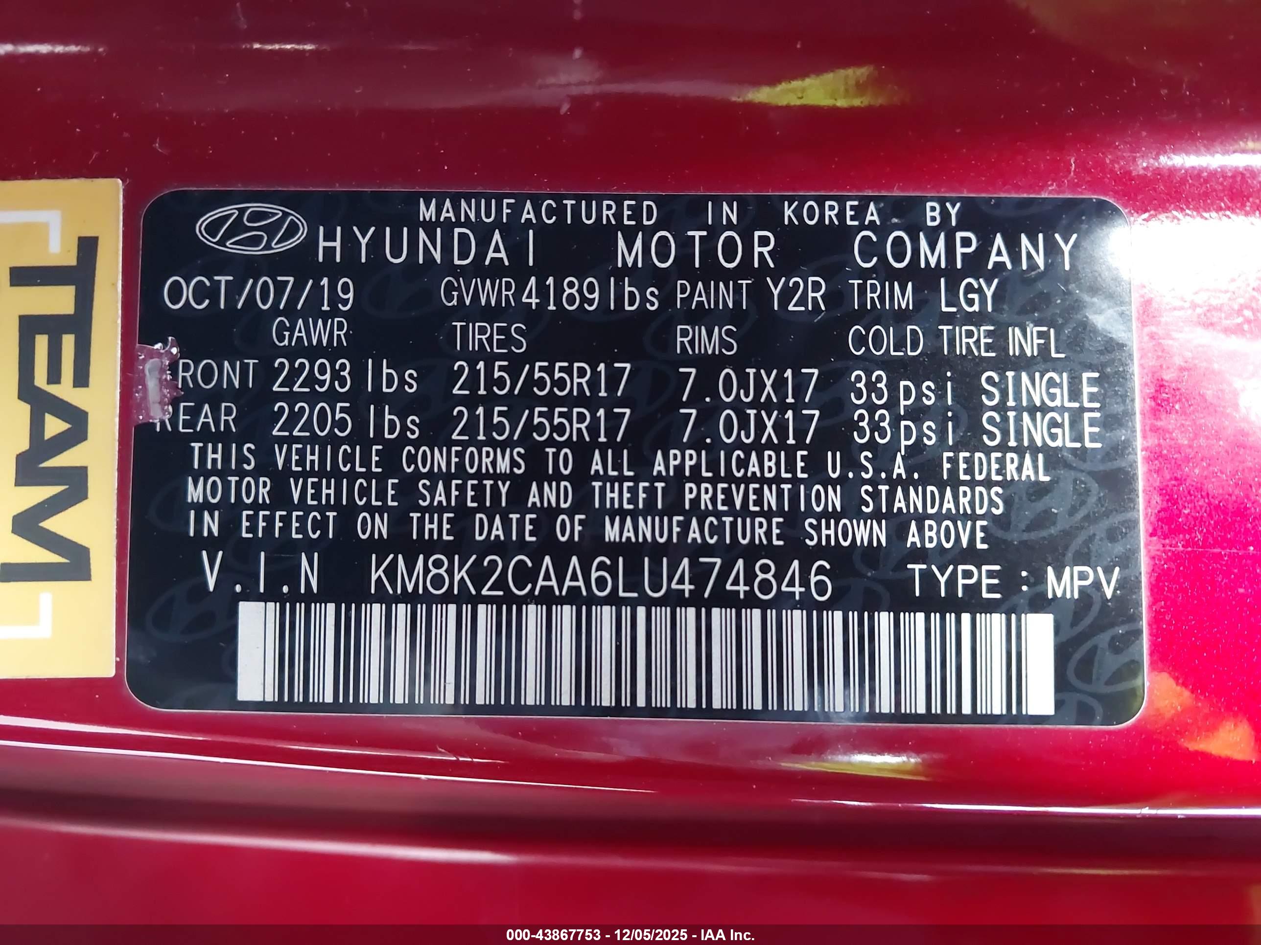 HYUNDAI KONA image 9