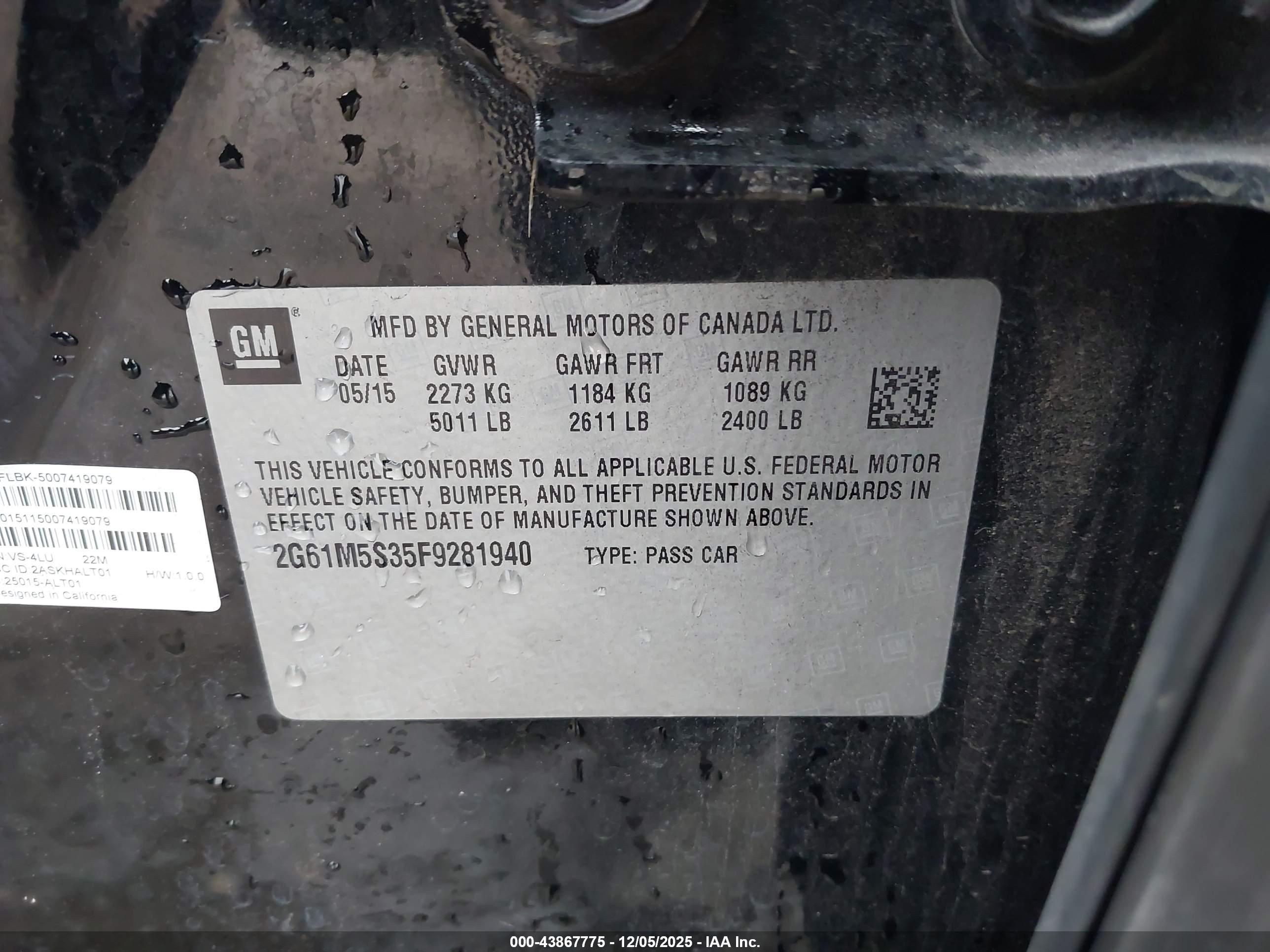 CADILLAC XTS image 9