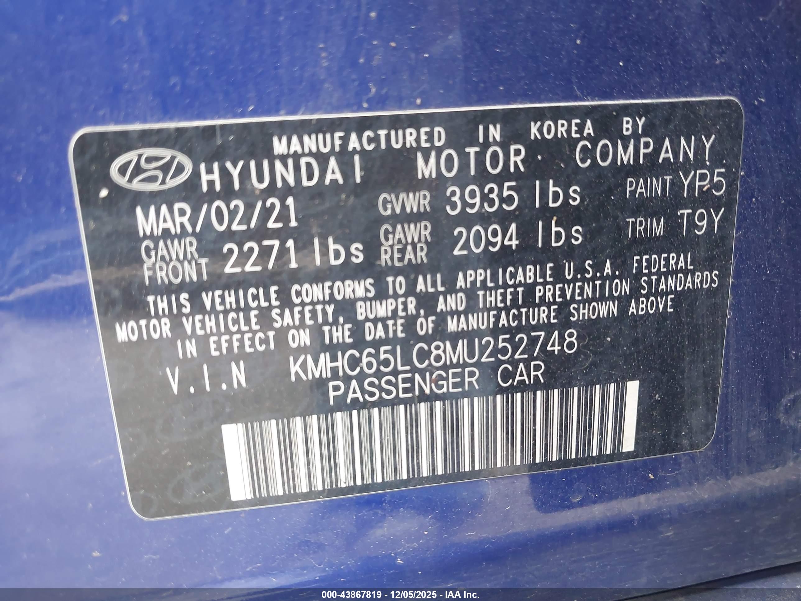 HYUNDAI IONIQ image 9