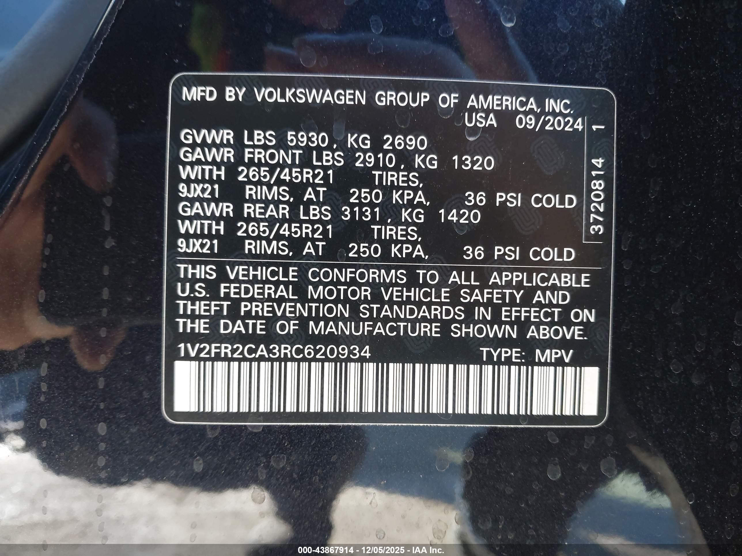 VOLKSWAGEN ATLAS image 9