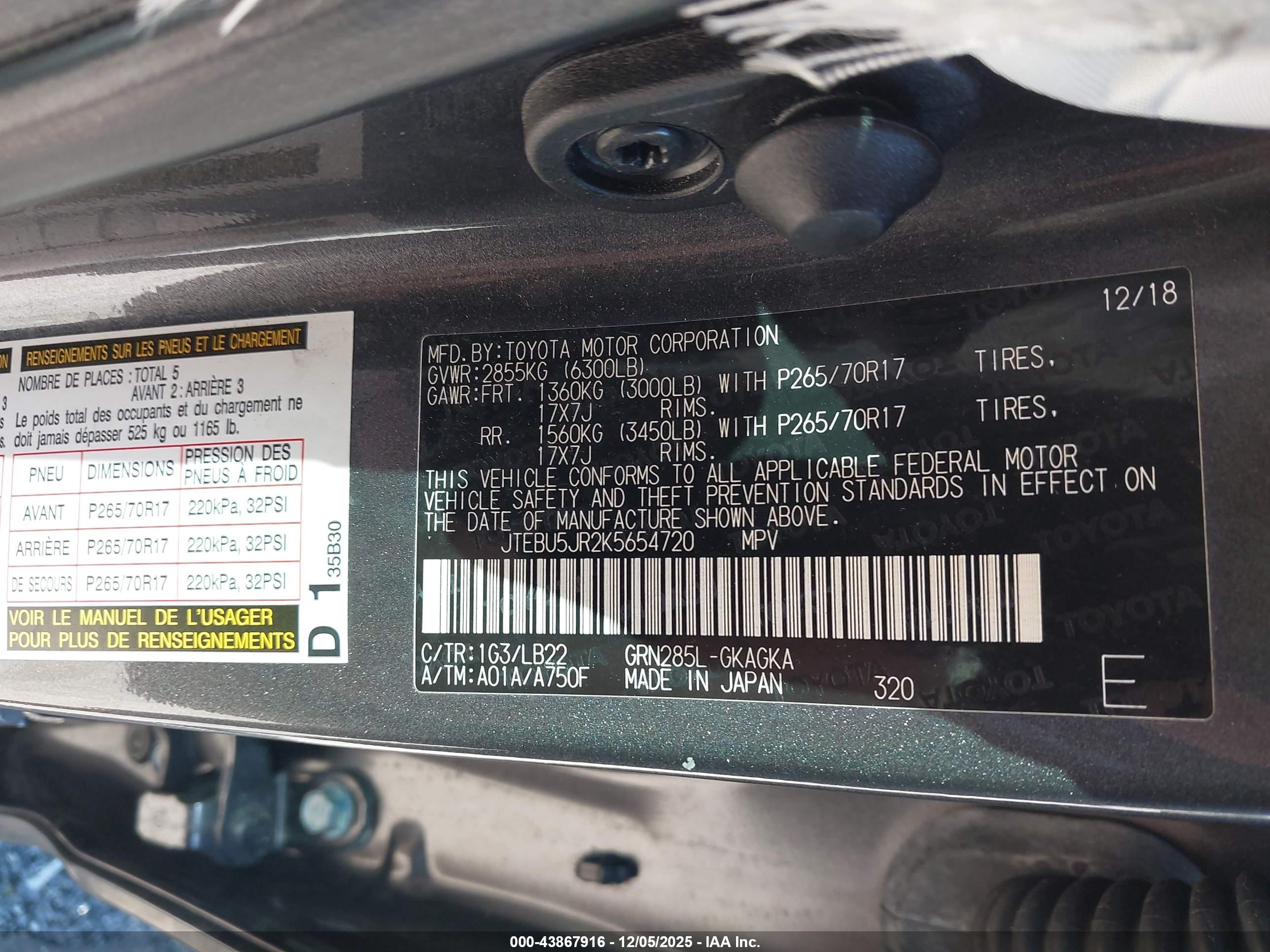TOYOTA 4RUNNER image 9