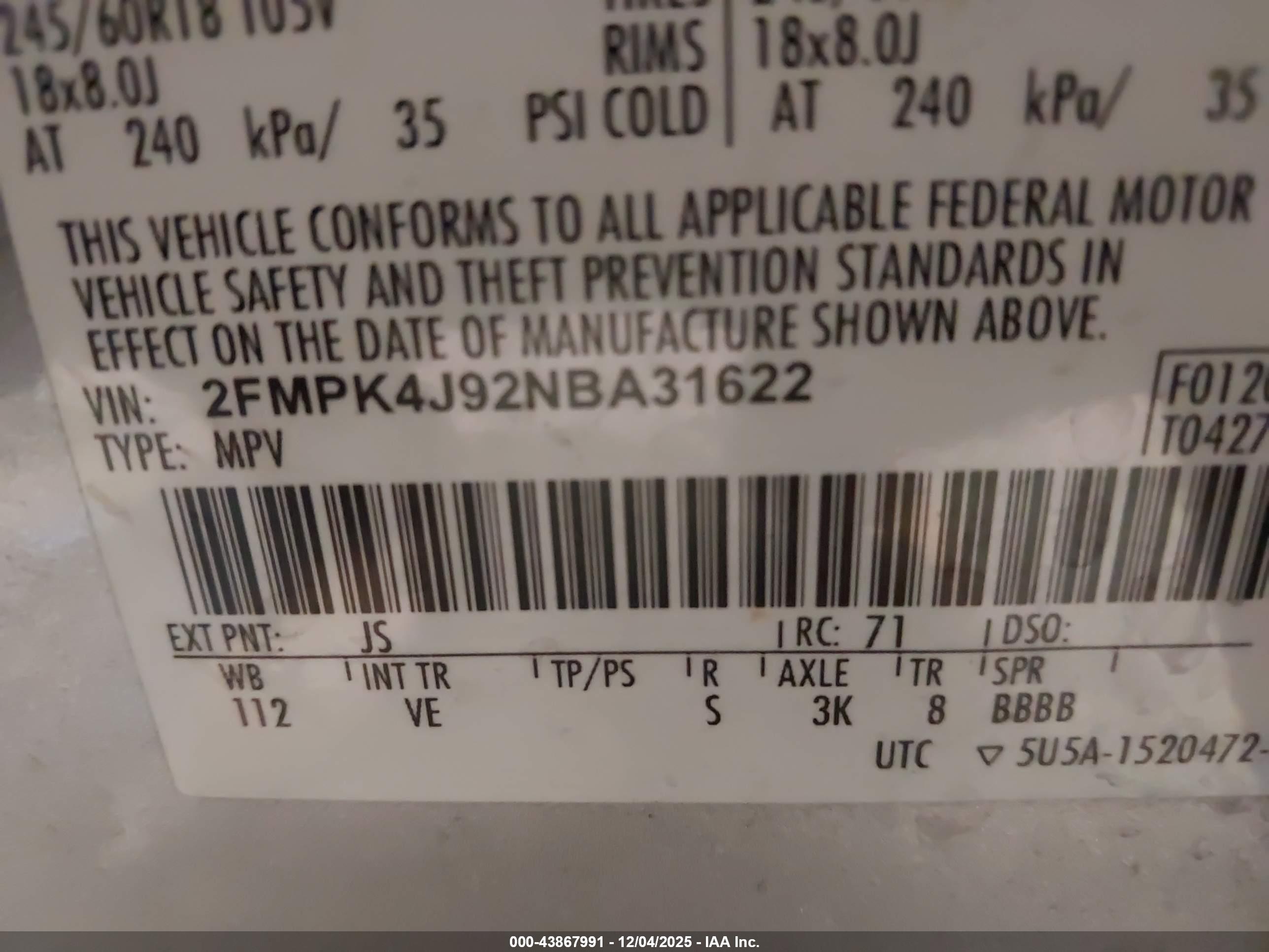 FORD EDGE image 9