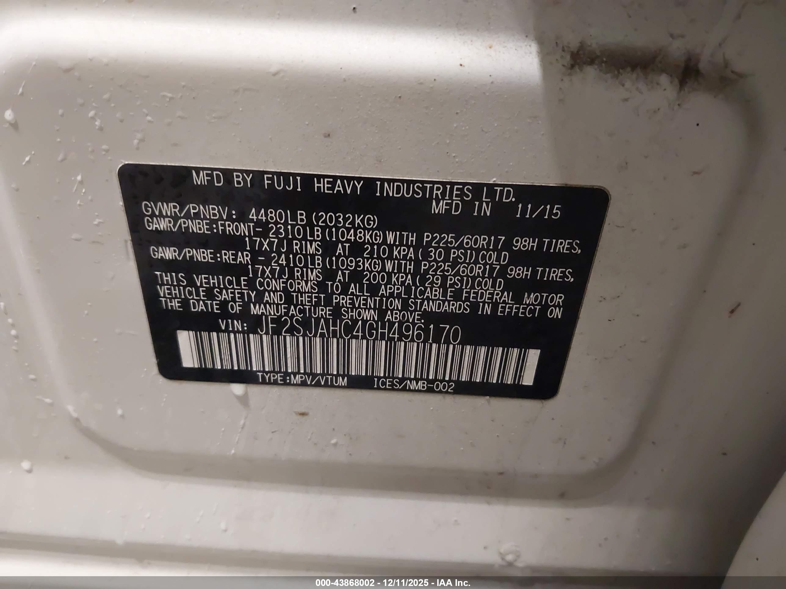 SUBARU FORESTER image 9