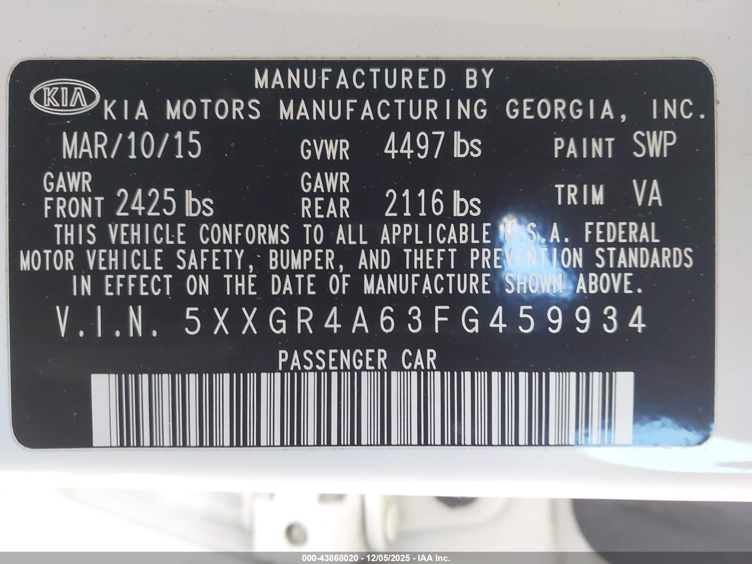 KIA OPTIMA image 9