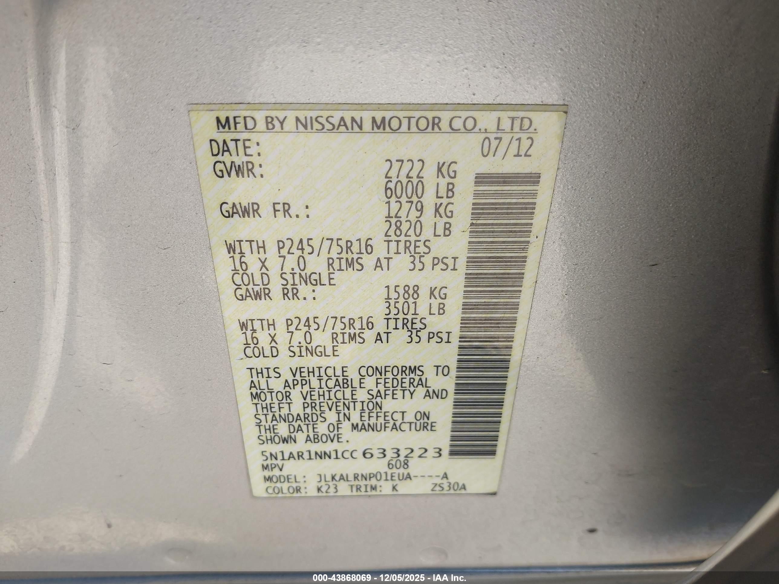 NISSAN PATHFINDER image 9