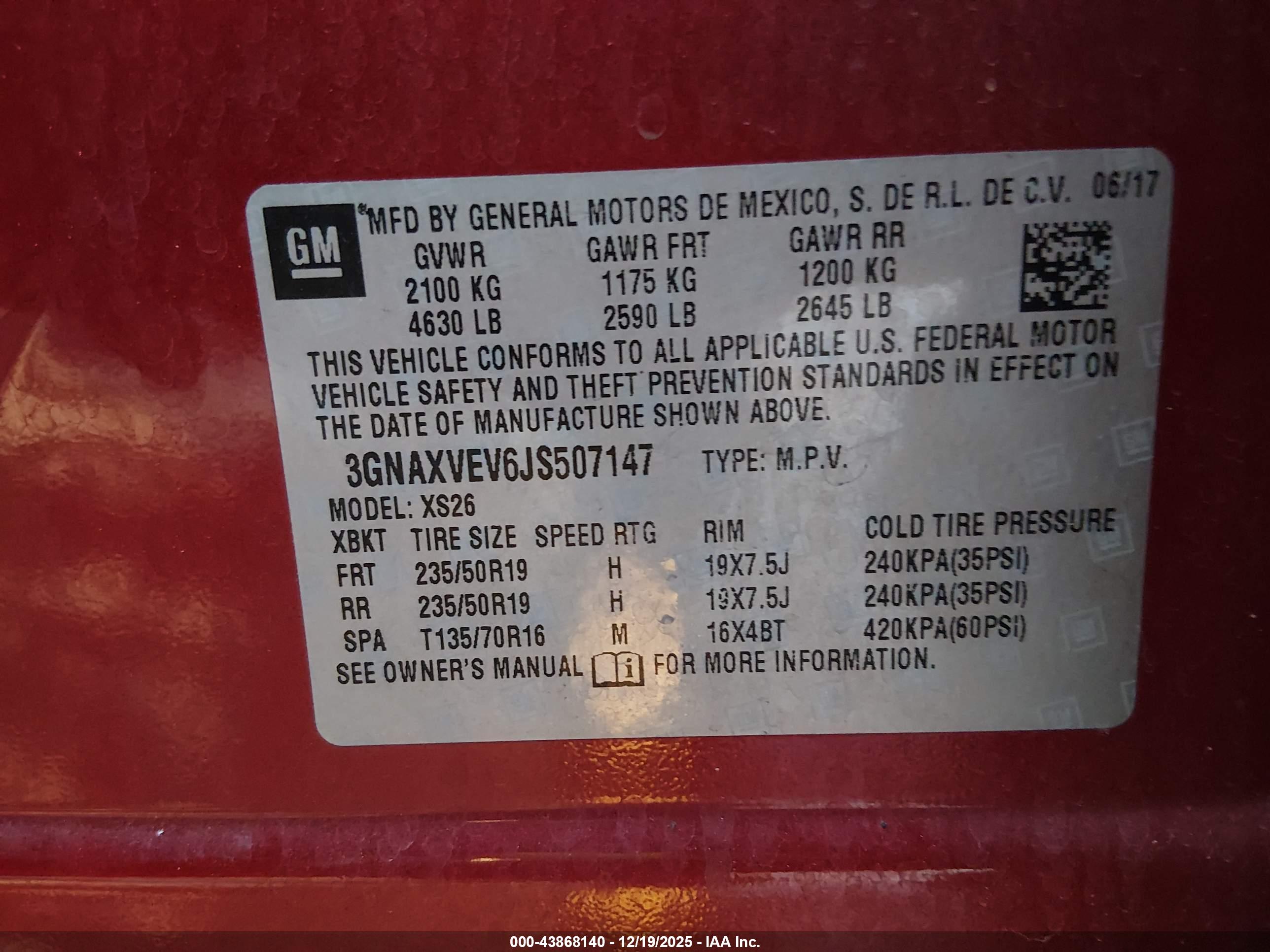 CHEVROLET EQUINOX image 9