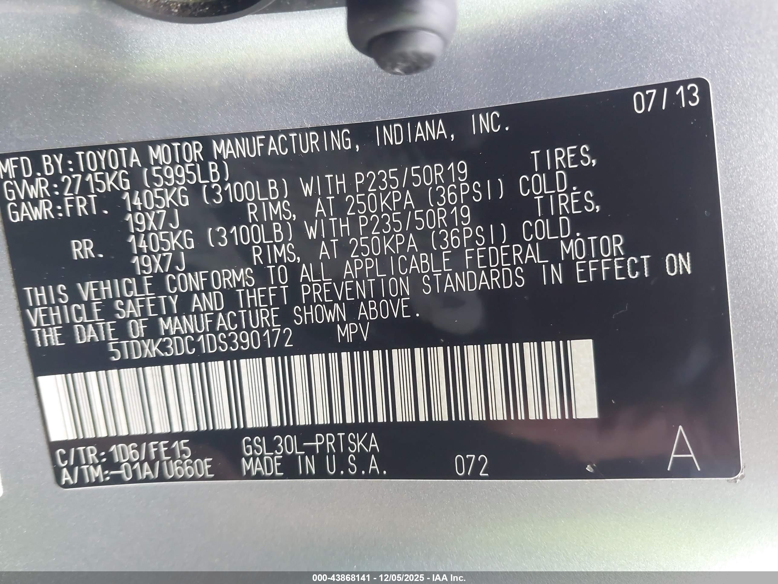 TOYOTA SIENNA image 9
