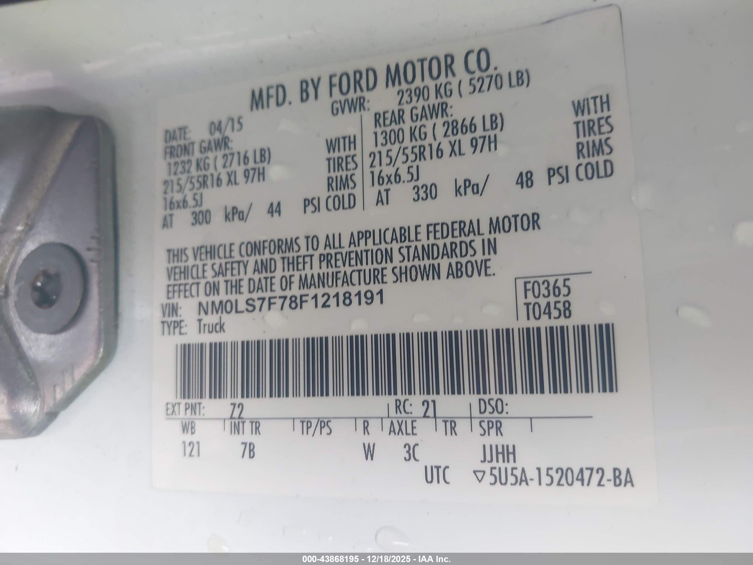 FORD TRANSIT image 9