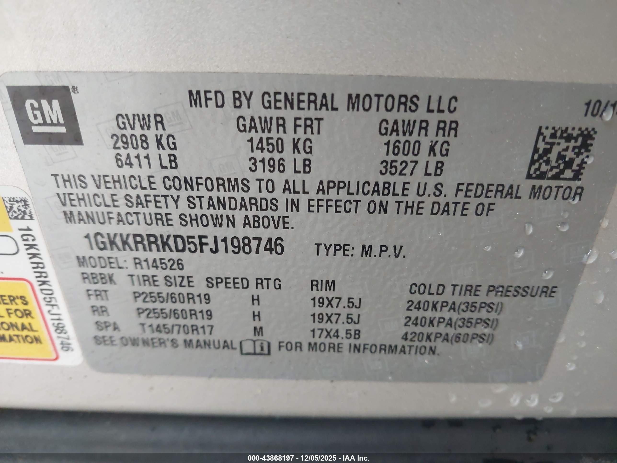 GMC ACADIA image 9